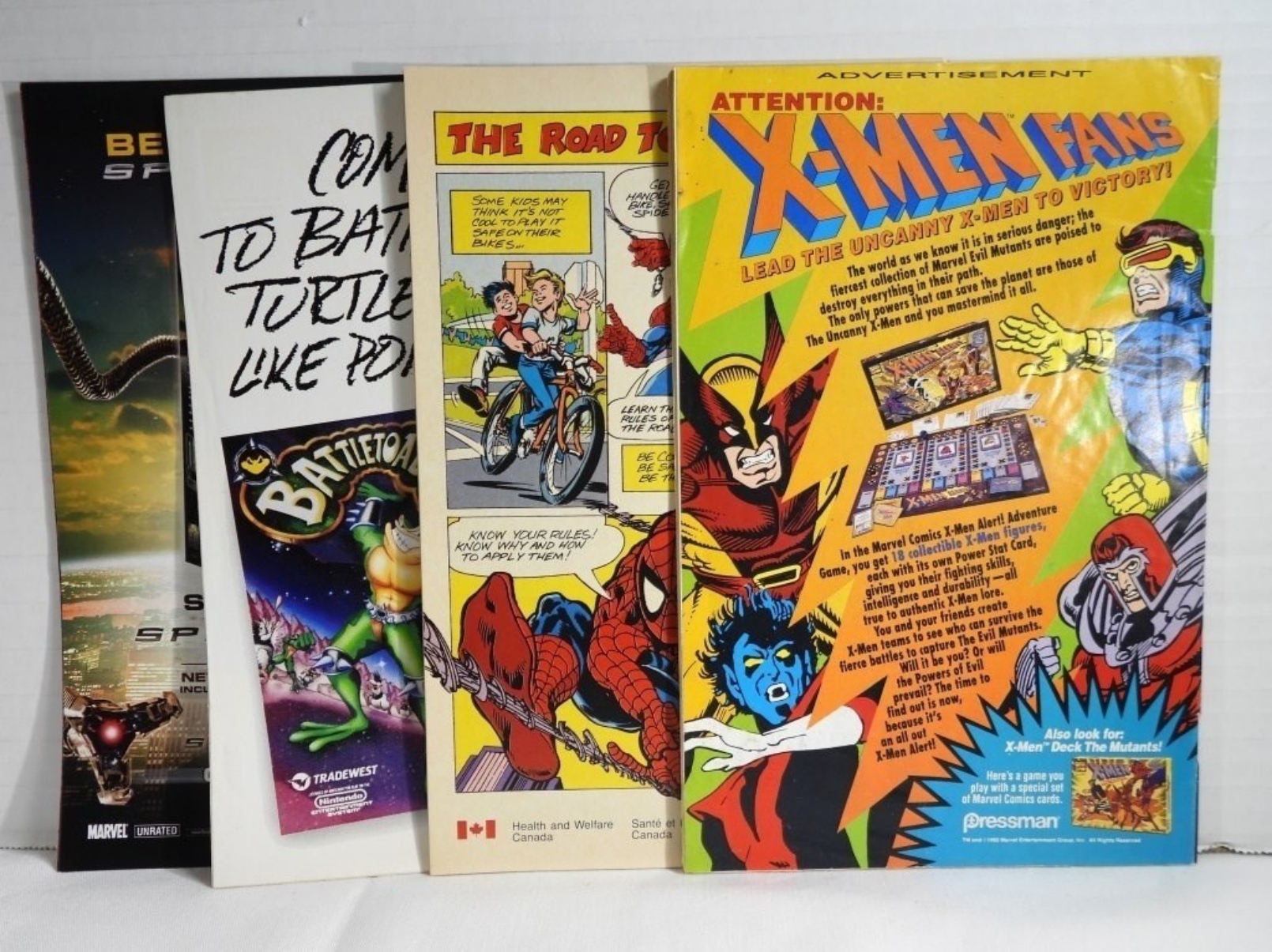 Marvel Spider-Man Comics Lot (5) issues) Raw