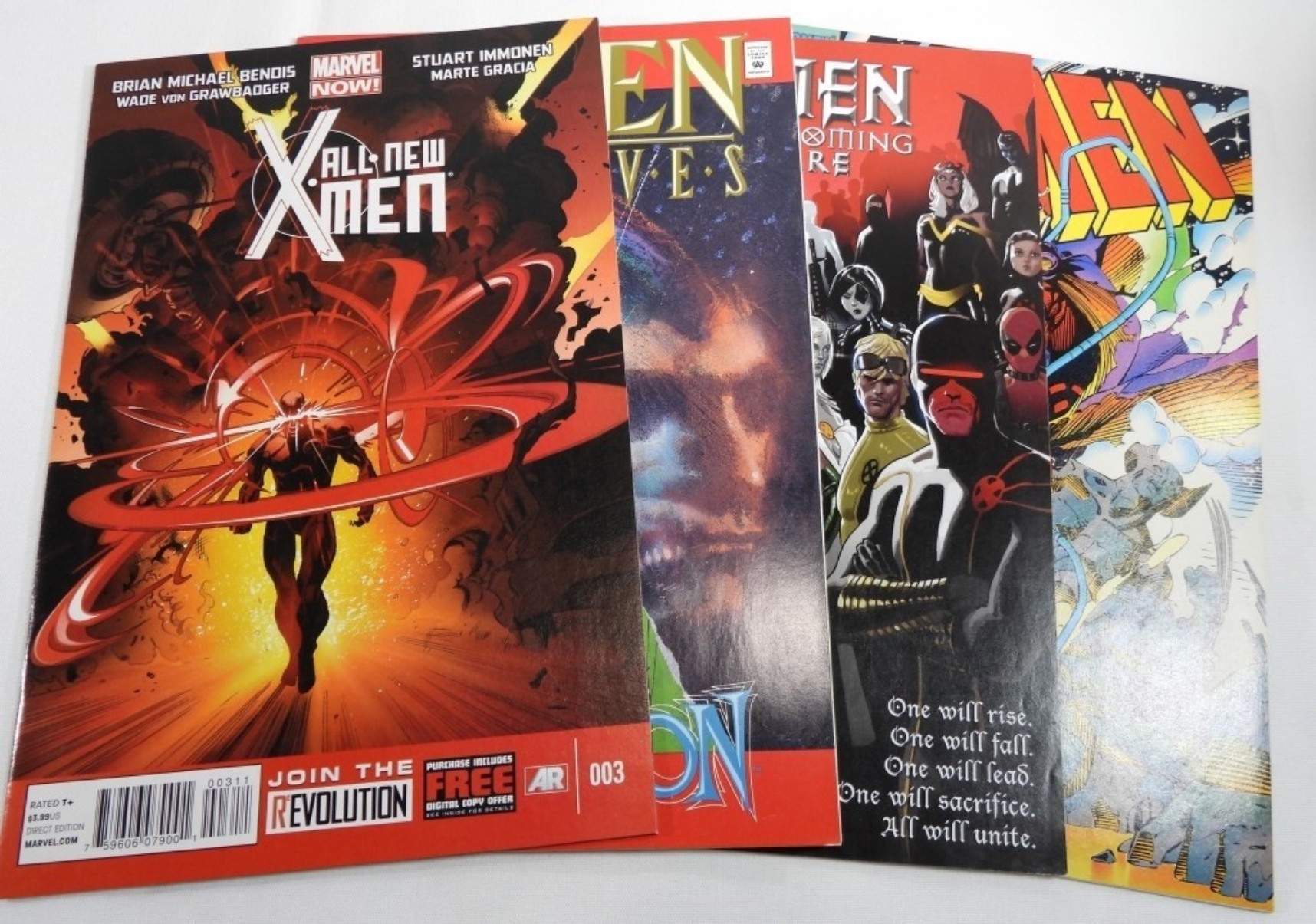 Marvel X-Men Comics Lot (4) 1990s-2010s raw