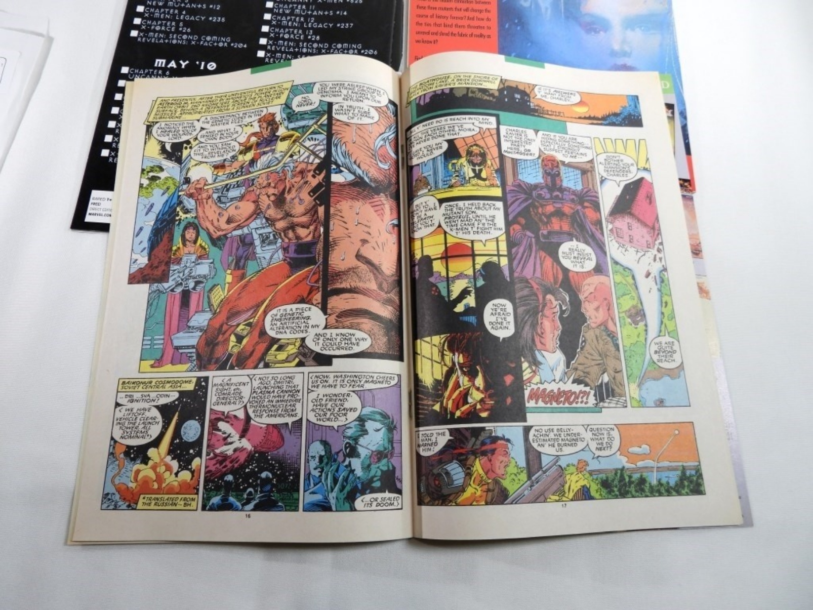 Marvel X-Men Comics Lot (4) 1990s-2010s raw