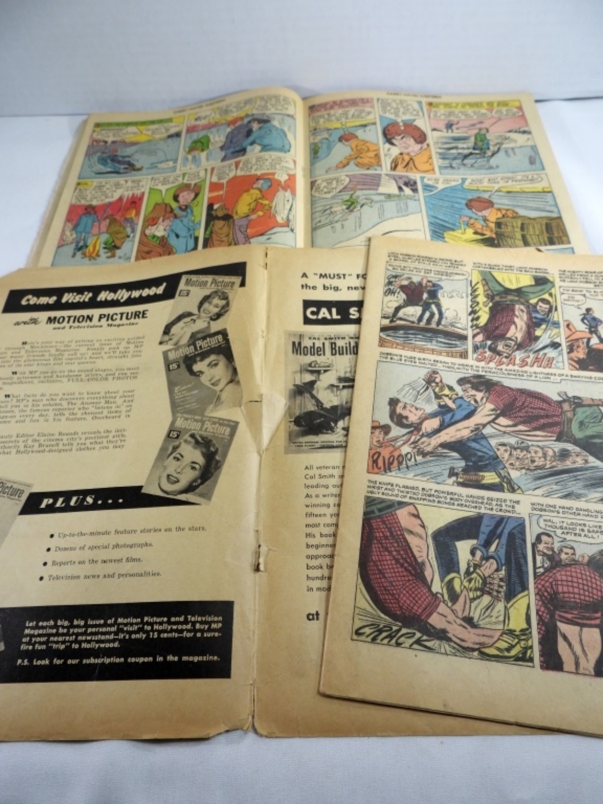 Fawcett Western Comics Lot Gabby Hayes Monte Hale