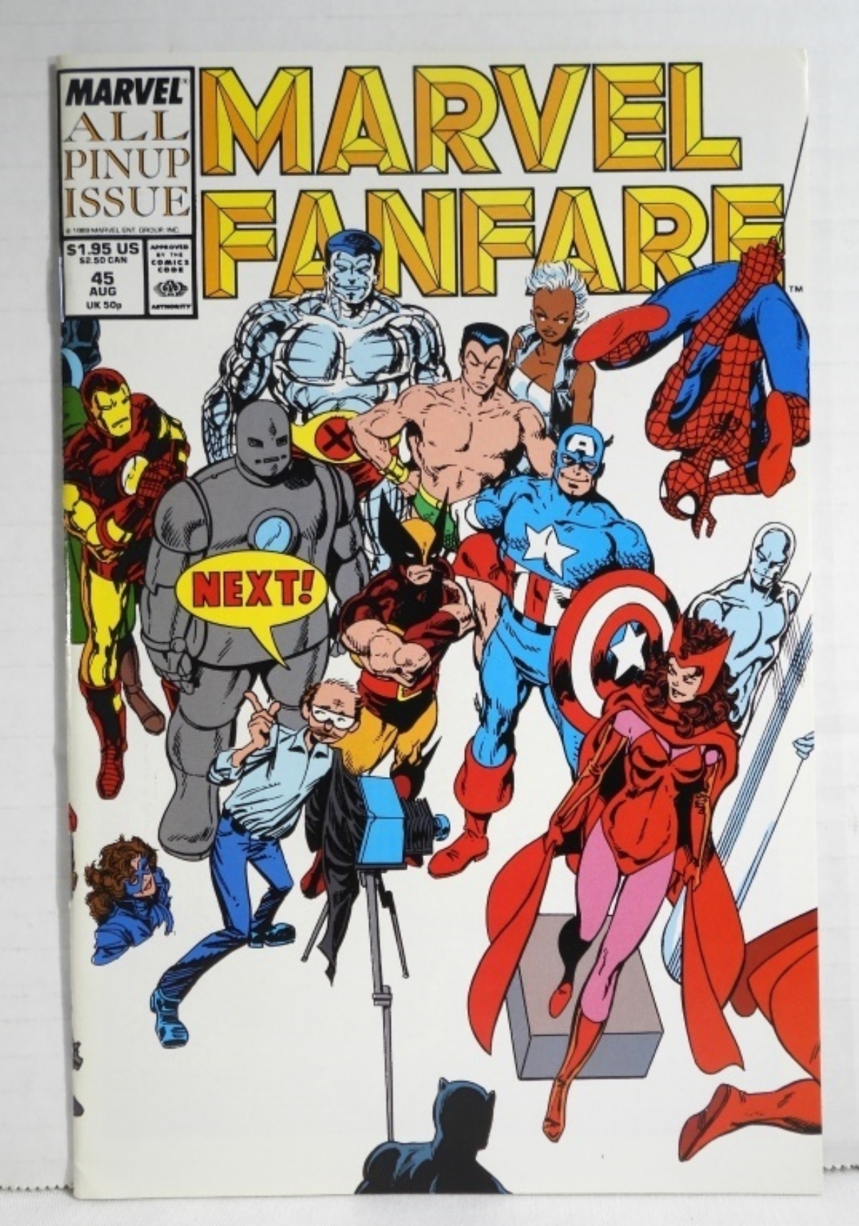Marvel Fanfare #45 1989, Raw