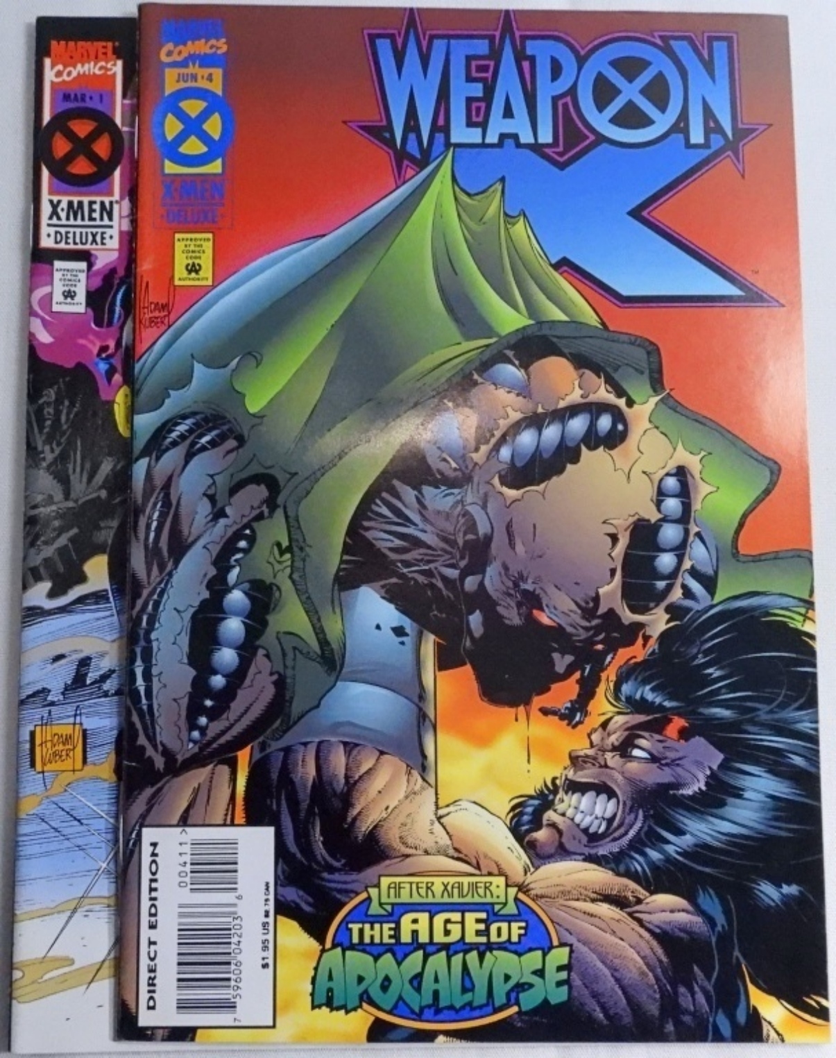 Marvel Weapon X #1 & #4 , Raw