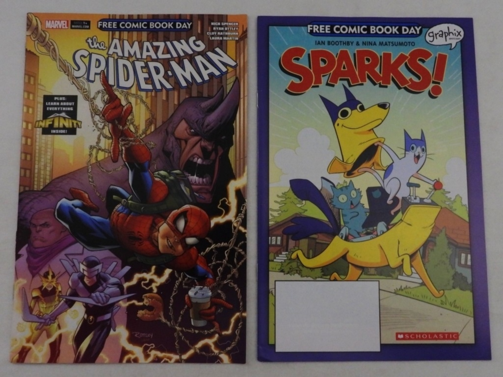 Free Comic Book Day Amazing Spider-Man & Sparks