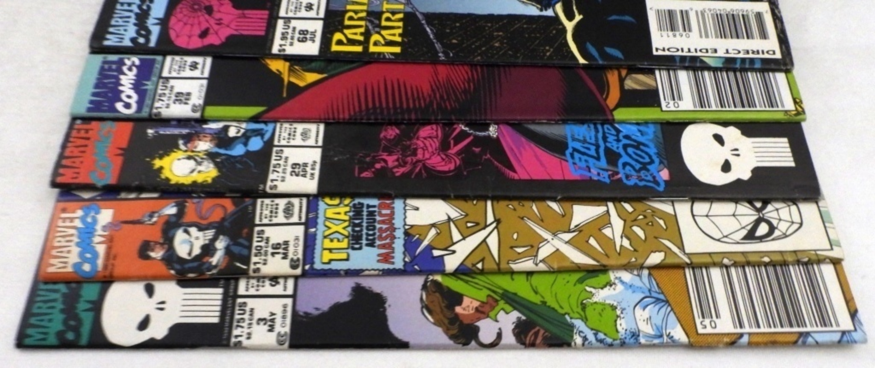 Marvel Comics The Punisher Lot - 5 Issues