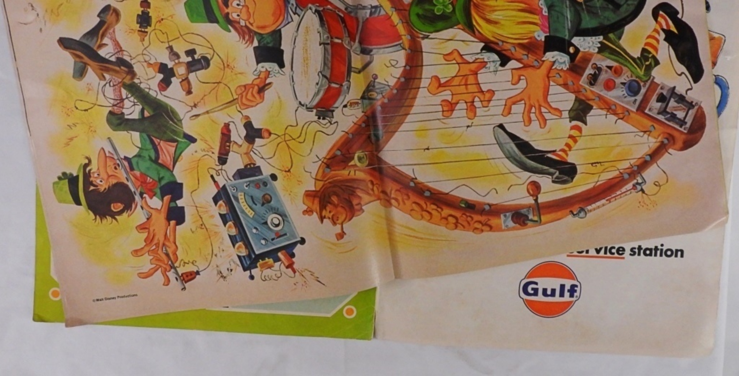 Wonderful World of Disney Magazine Gulf Oil 1970s
