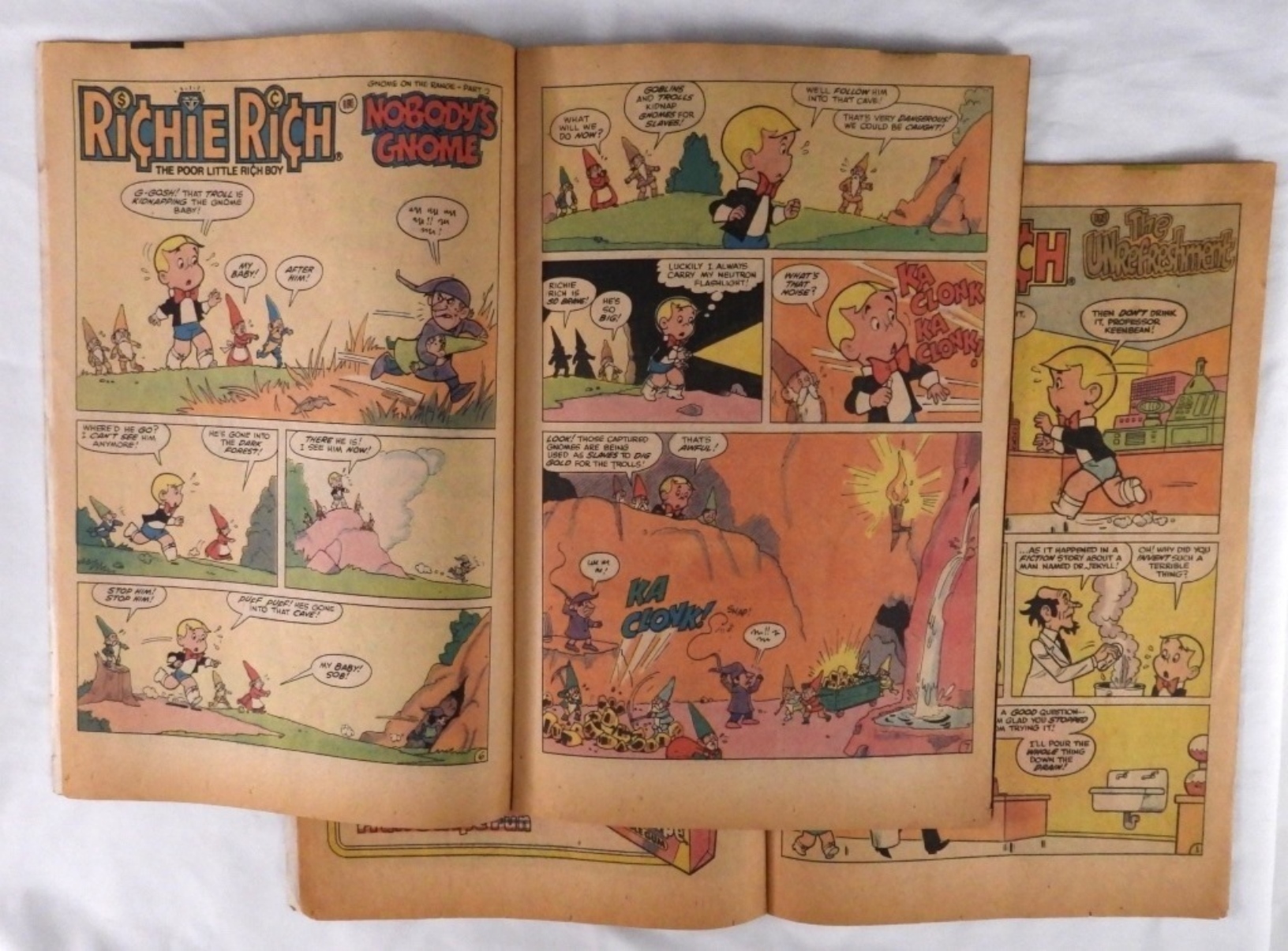 Harvey Richie Rich Billions #36 & Inventions #15
