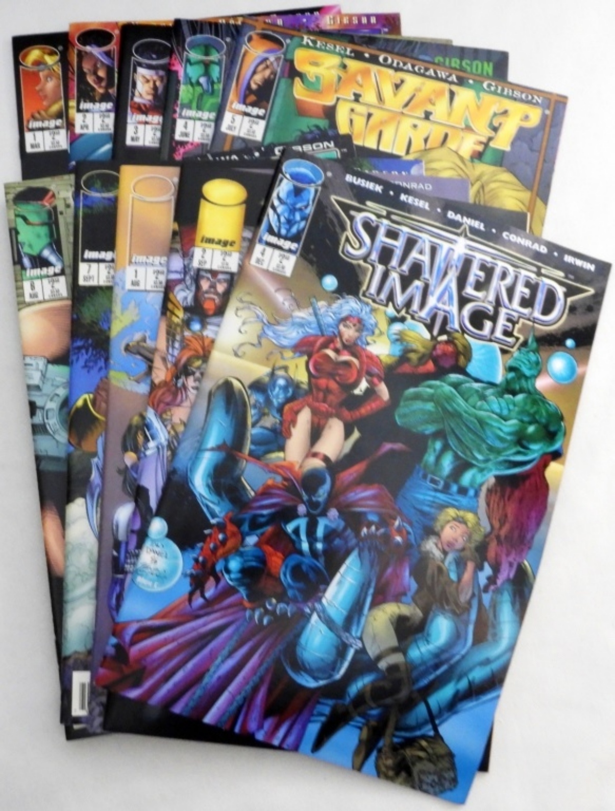Image Comics Savant Garde/Shattered Image Lot 1990