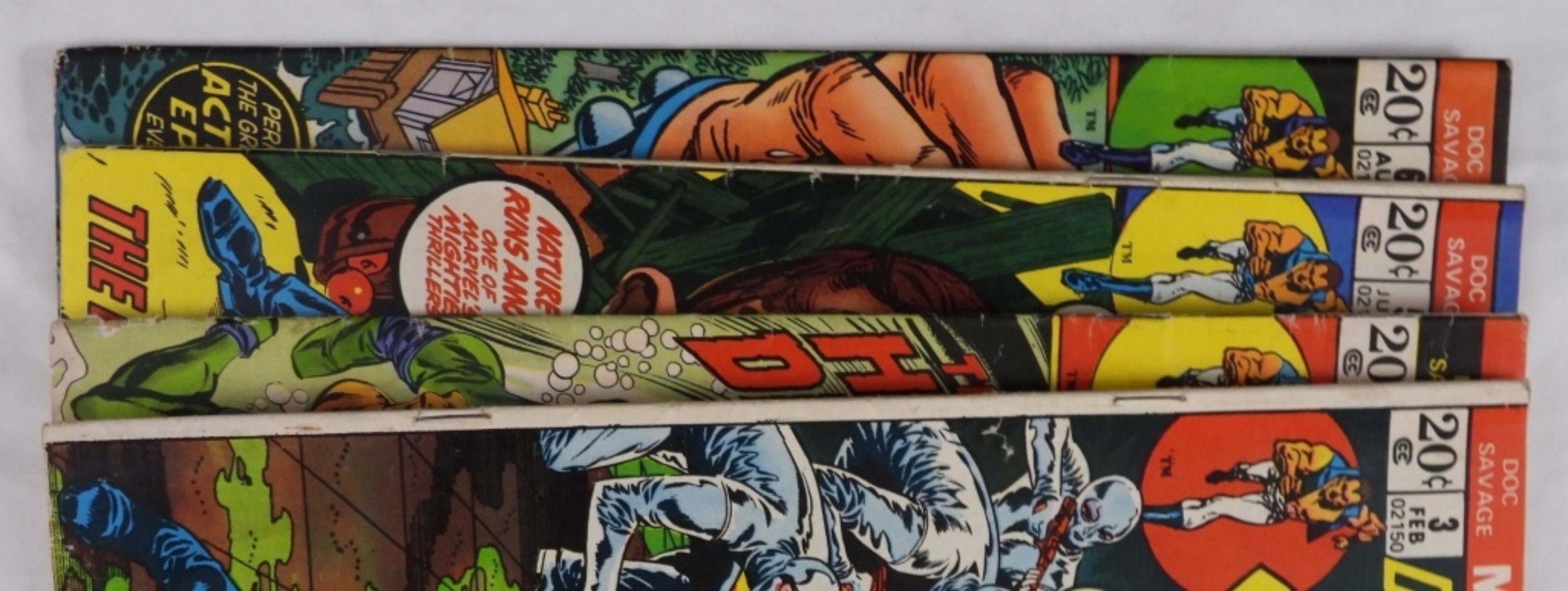 Marvel Doc Savage #3-6 Bronze Age Run 1972