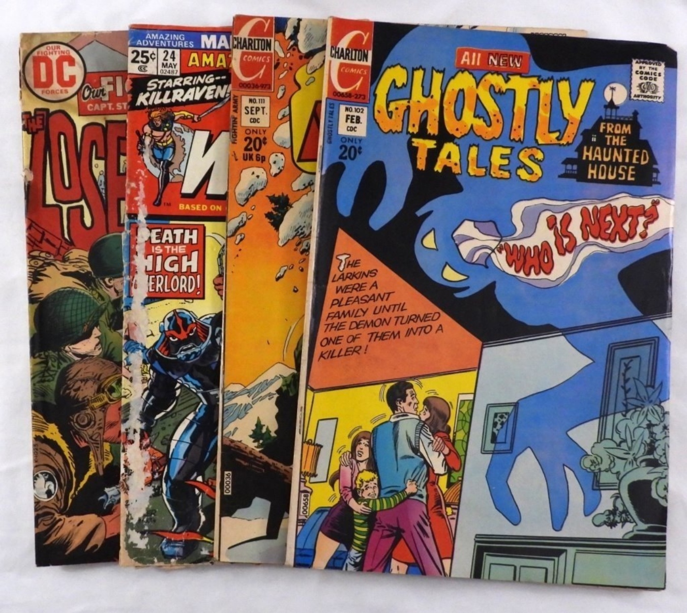 Bronze Age Comics Lot - Ghostly Tales, WOTW, OFF