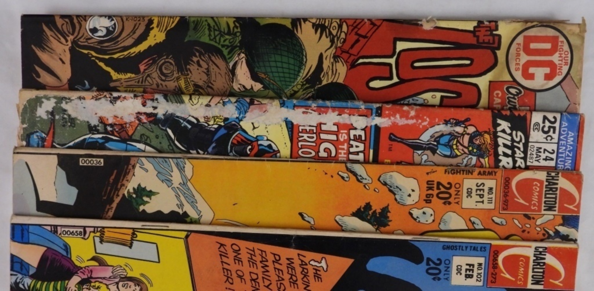 Bronze Age Comics Lot - Ghostly Tales, WOTW, OFF