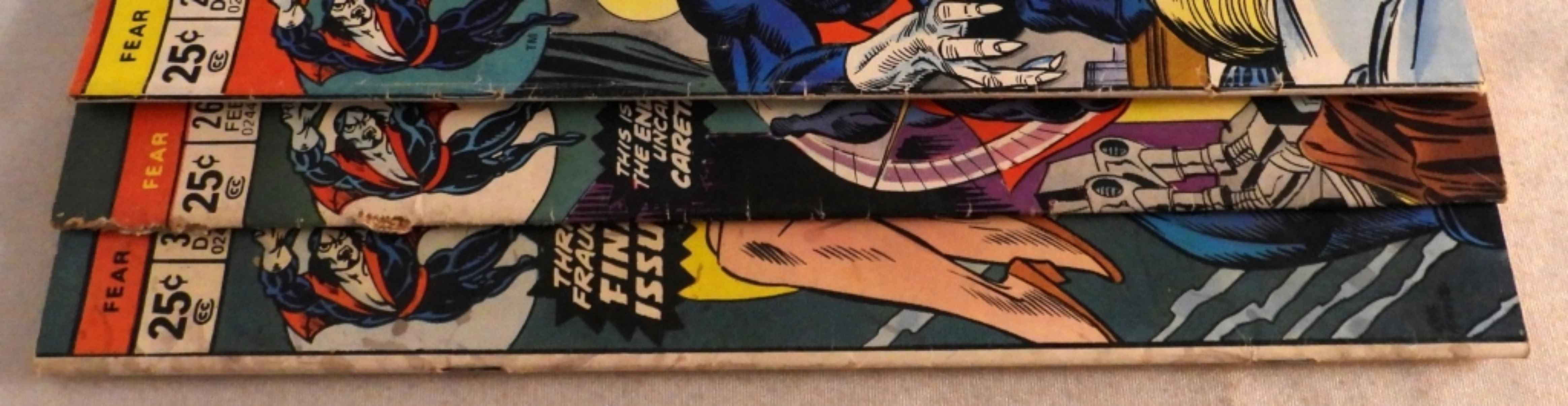 Adventure into Fear #25, 26, 31 Morbius raw