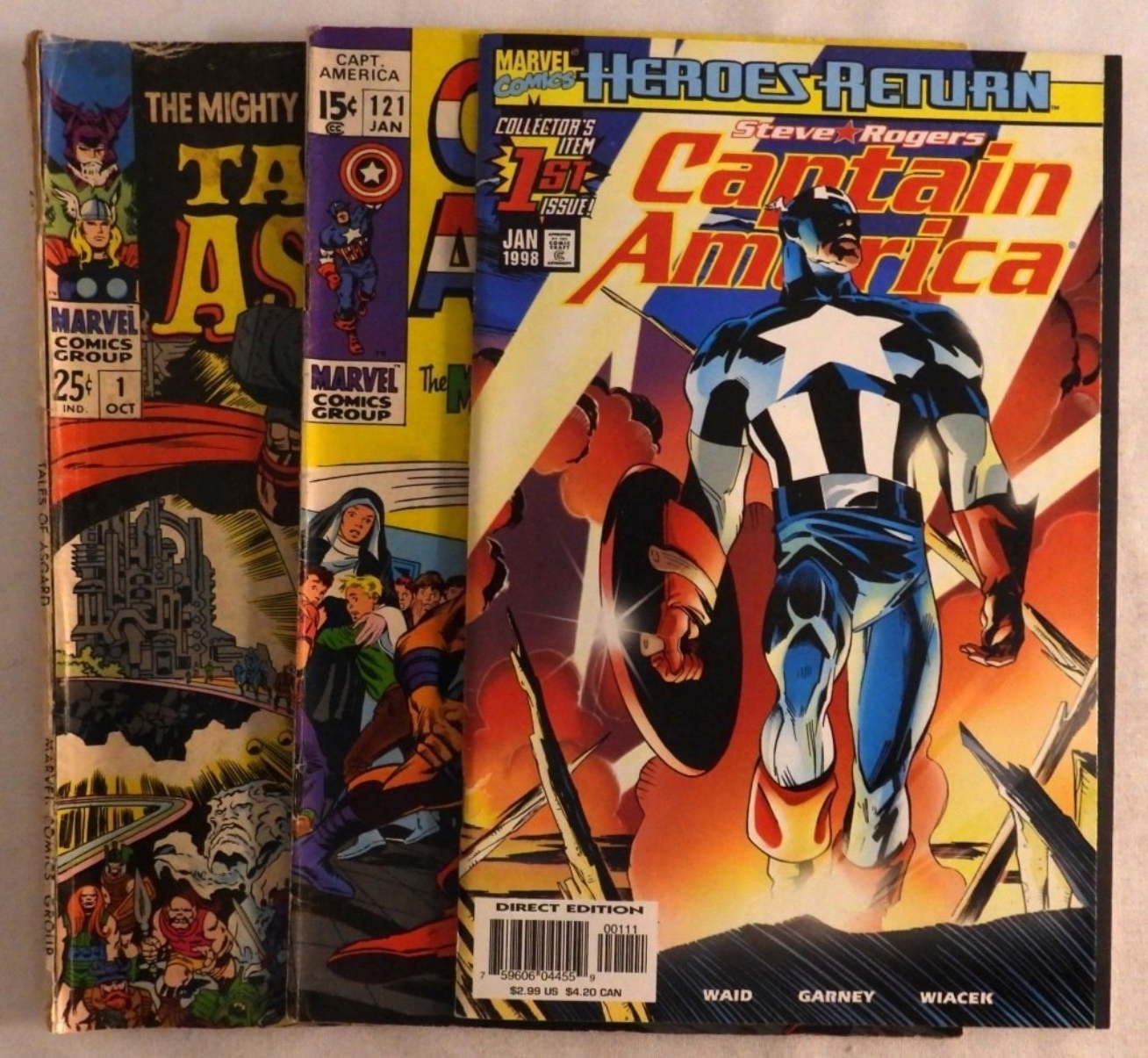 Marvel Bronze Age Comic Lot w/ Tales of Asgard #1