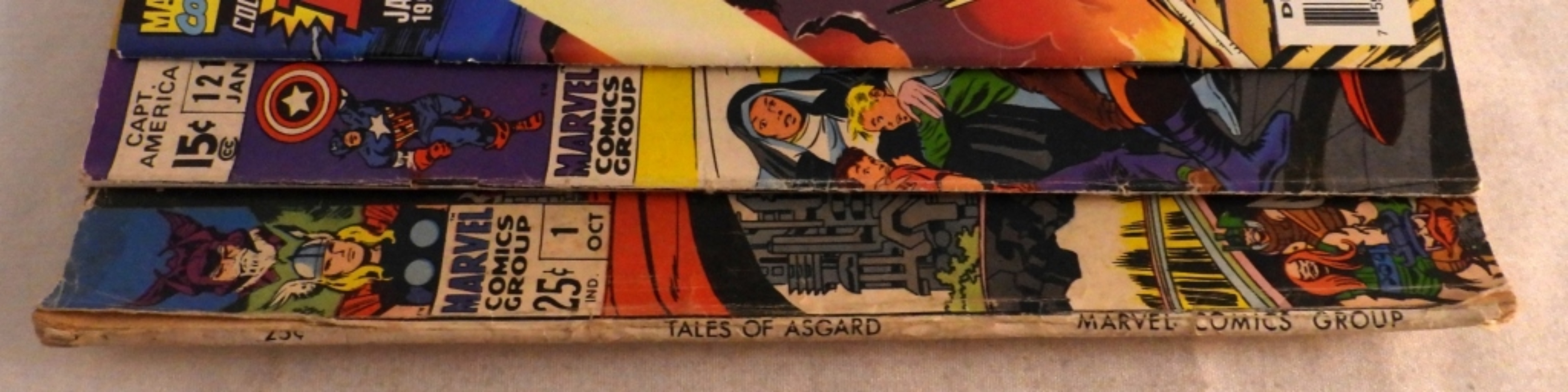 Marvel Bronze Age Comic Lot w/ Tales of Asgard #1
