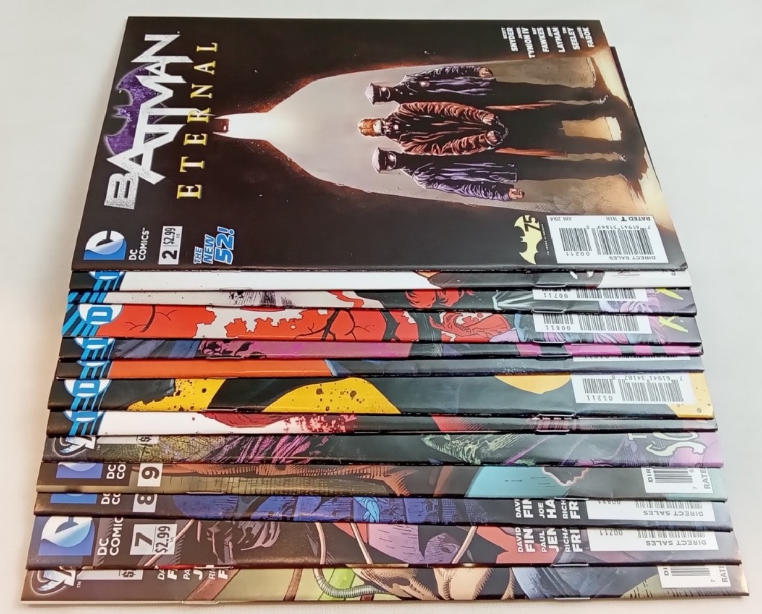 Batman Comics Lot, Modern DC Issues Raw