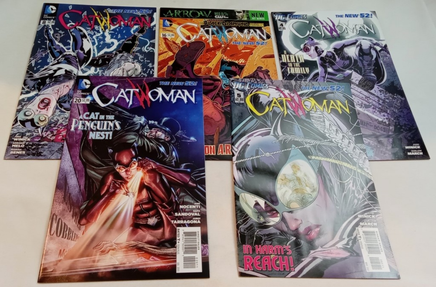 Catwoman Comics Collection, New 52 Era, Raw