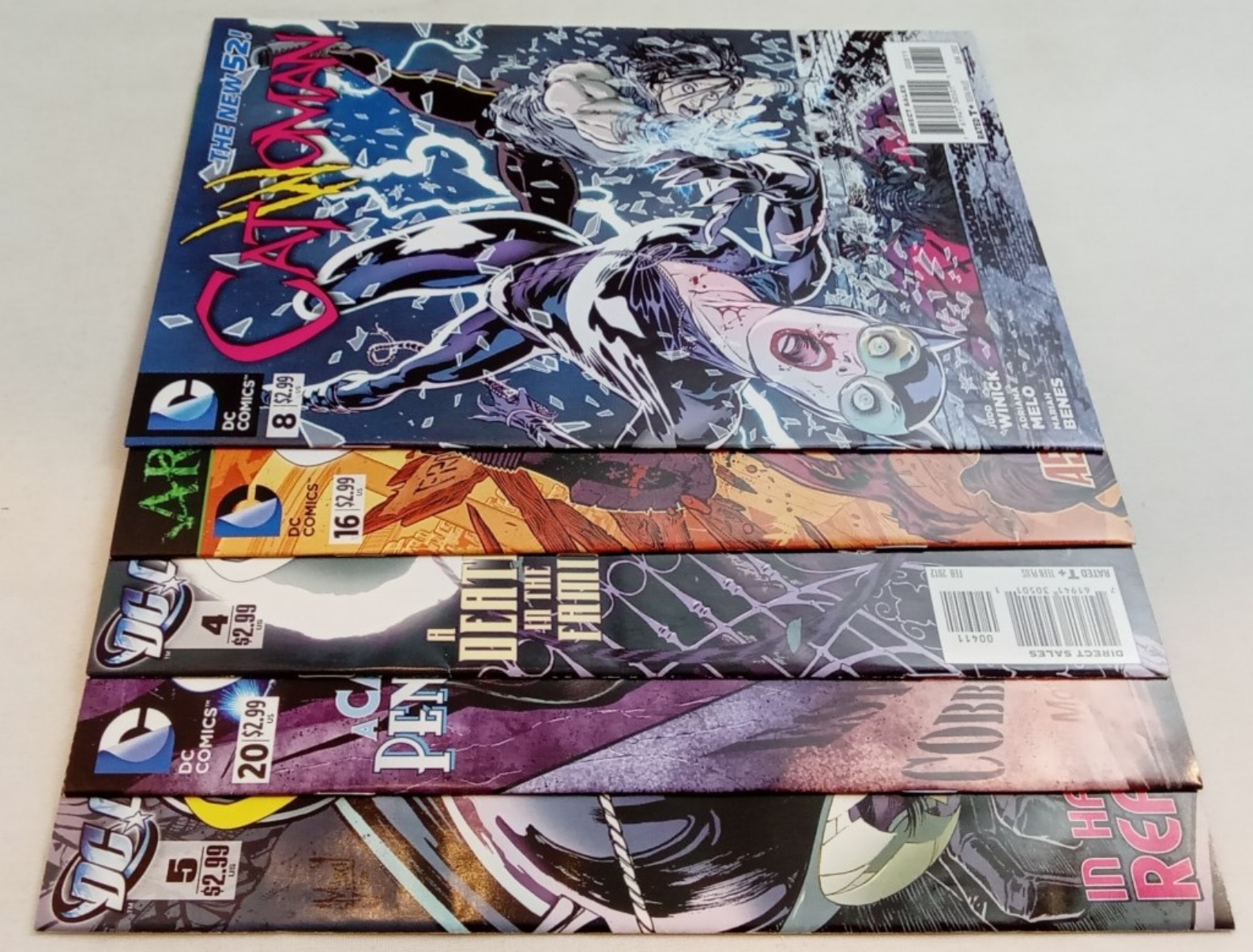 Catwoman Comics Collection, New 52 Era, Raw