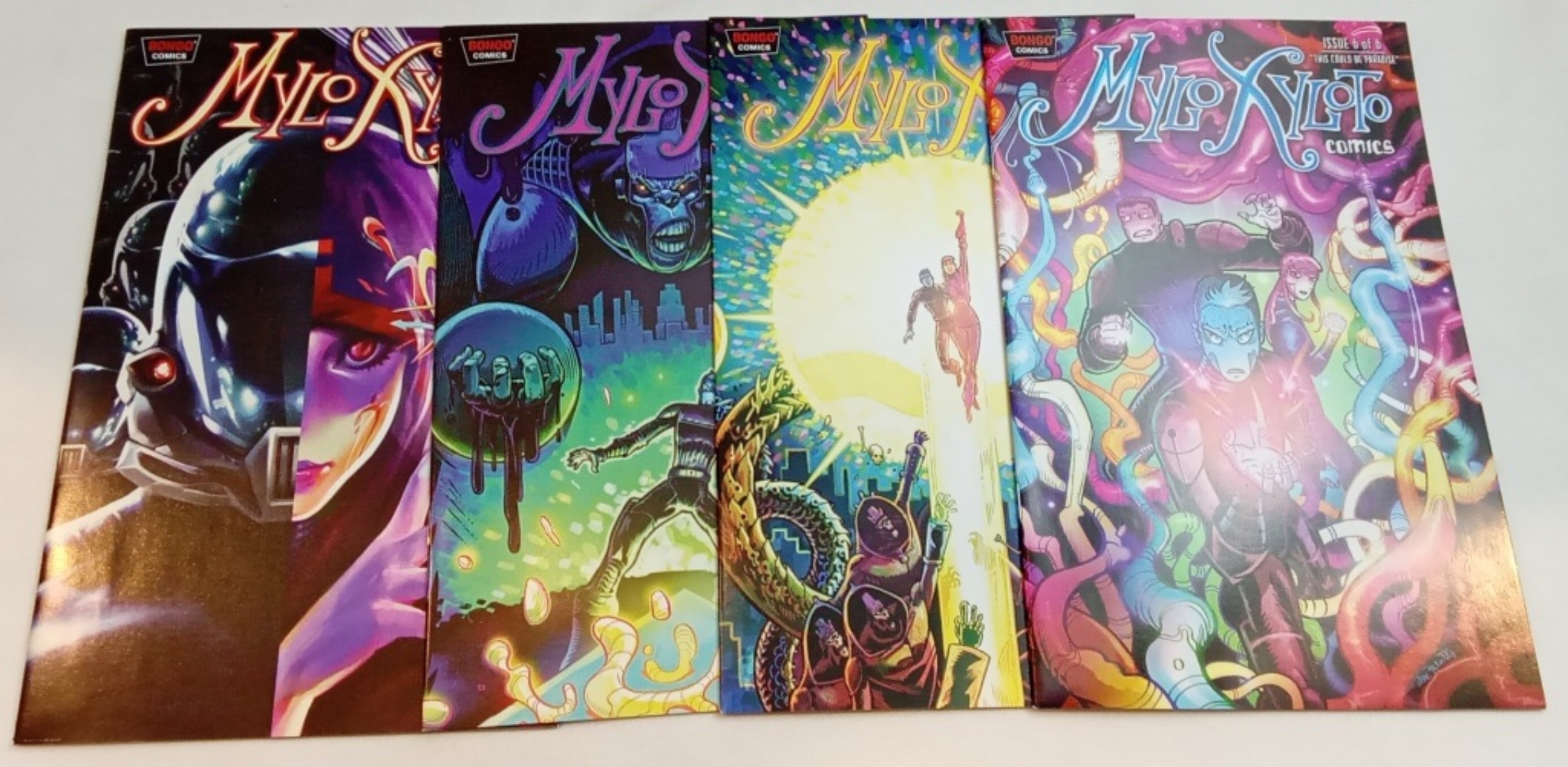 Myrla Comics #1-4 Complete Series Raw
