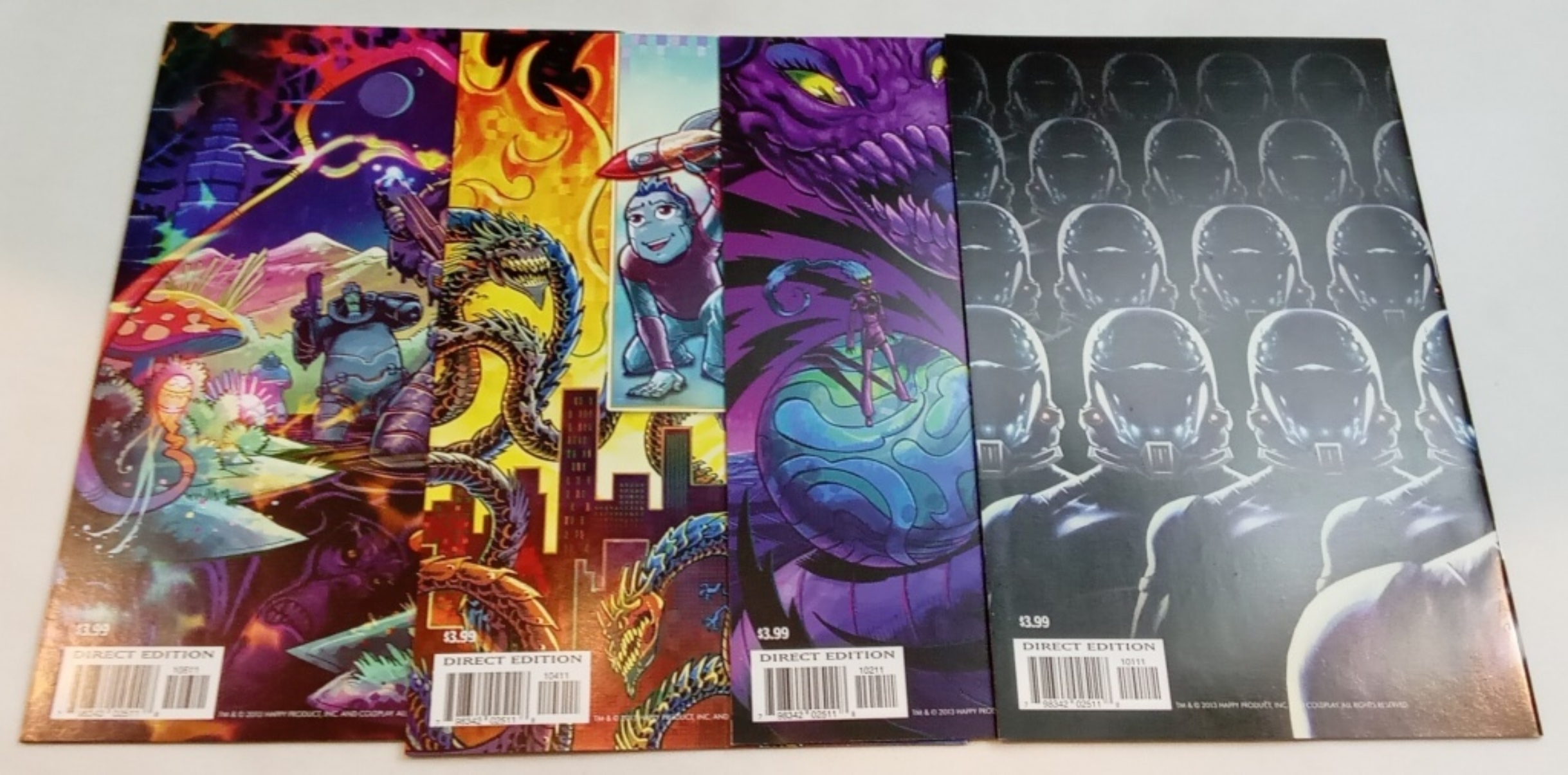 Myrla Comics #1-4 Complete Series Raw