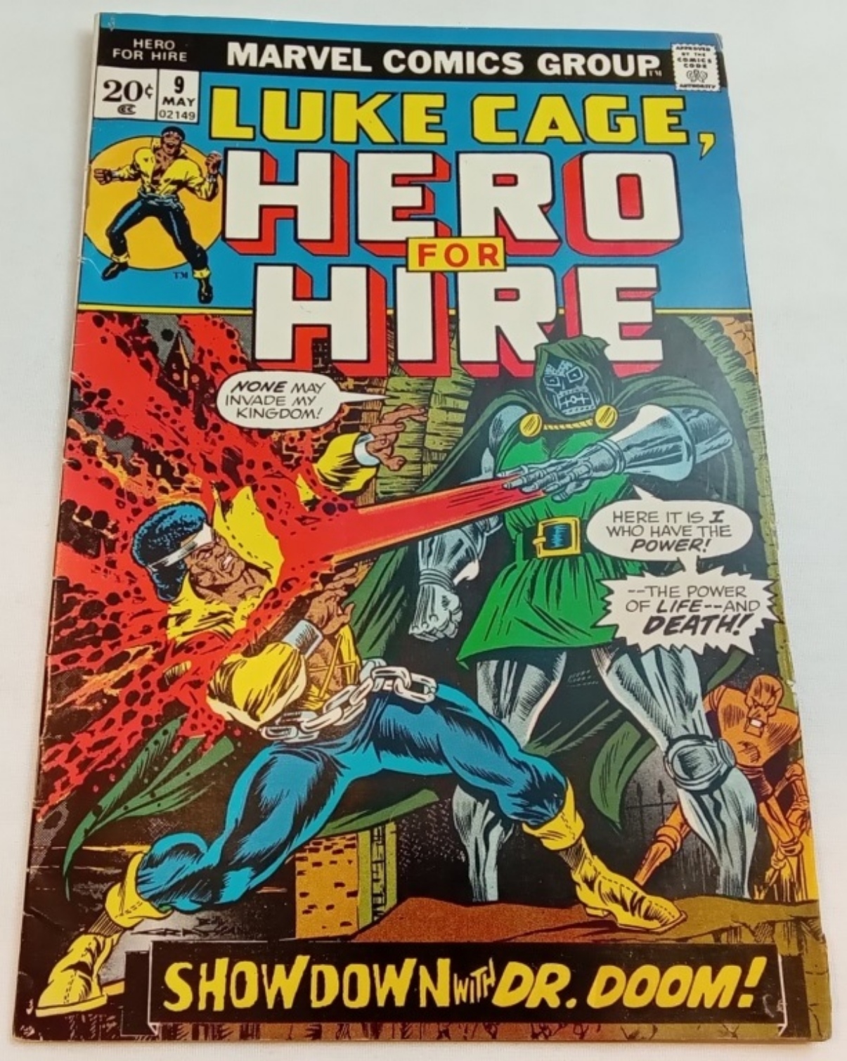 Luke Cage, Hero for Hire #9, May 1973, Raw