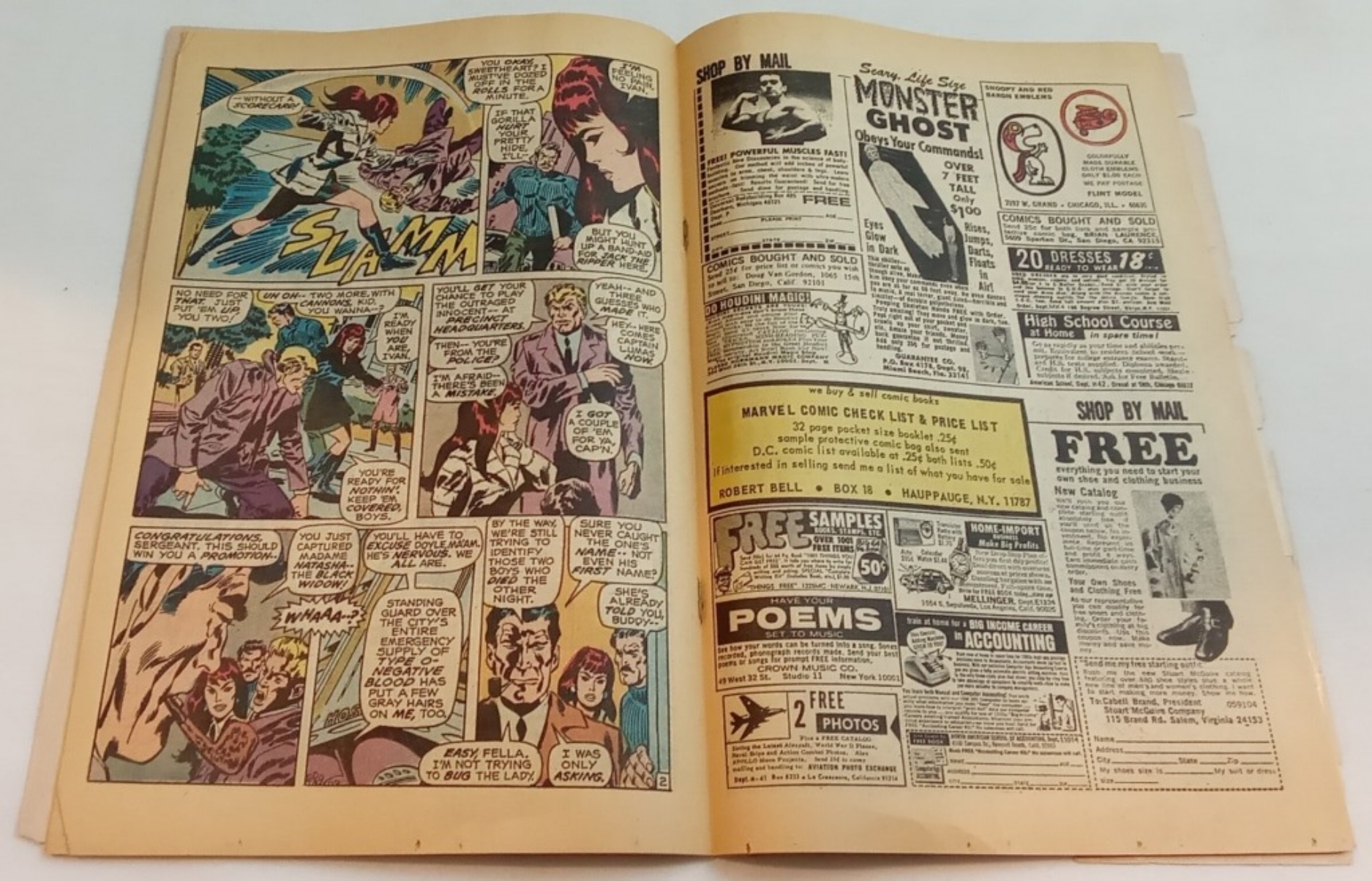 Amazing Adventures #6 The Inhumans and Black Widow