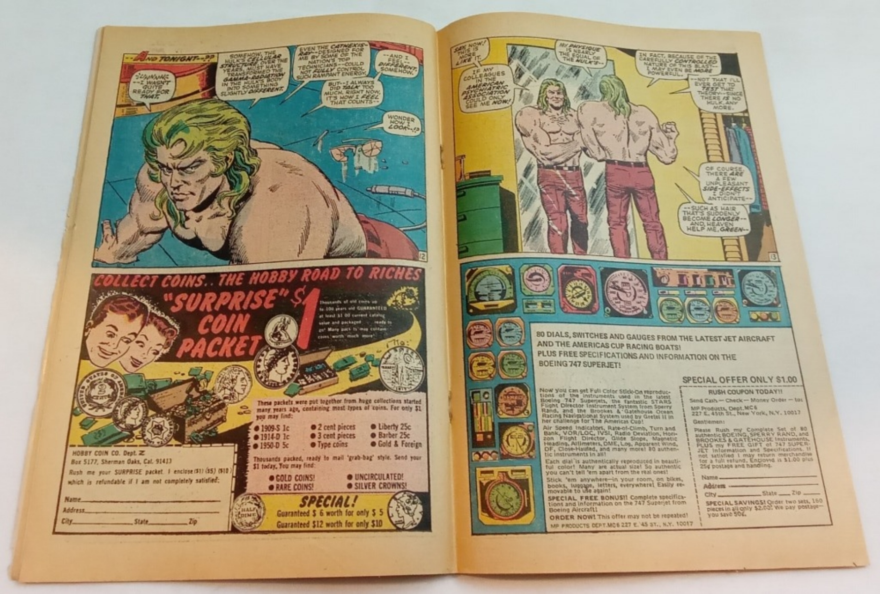 The Incredible Hulk #141, Marvel 1971, Raw