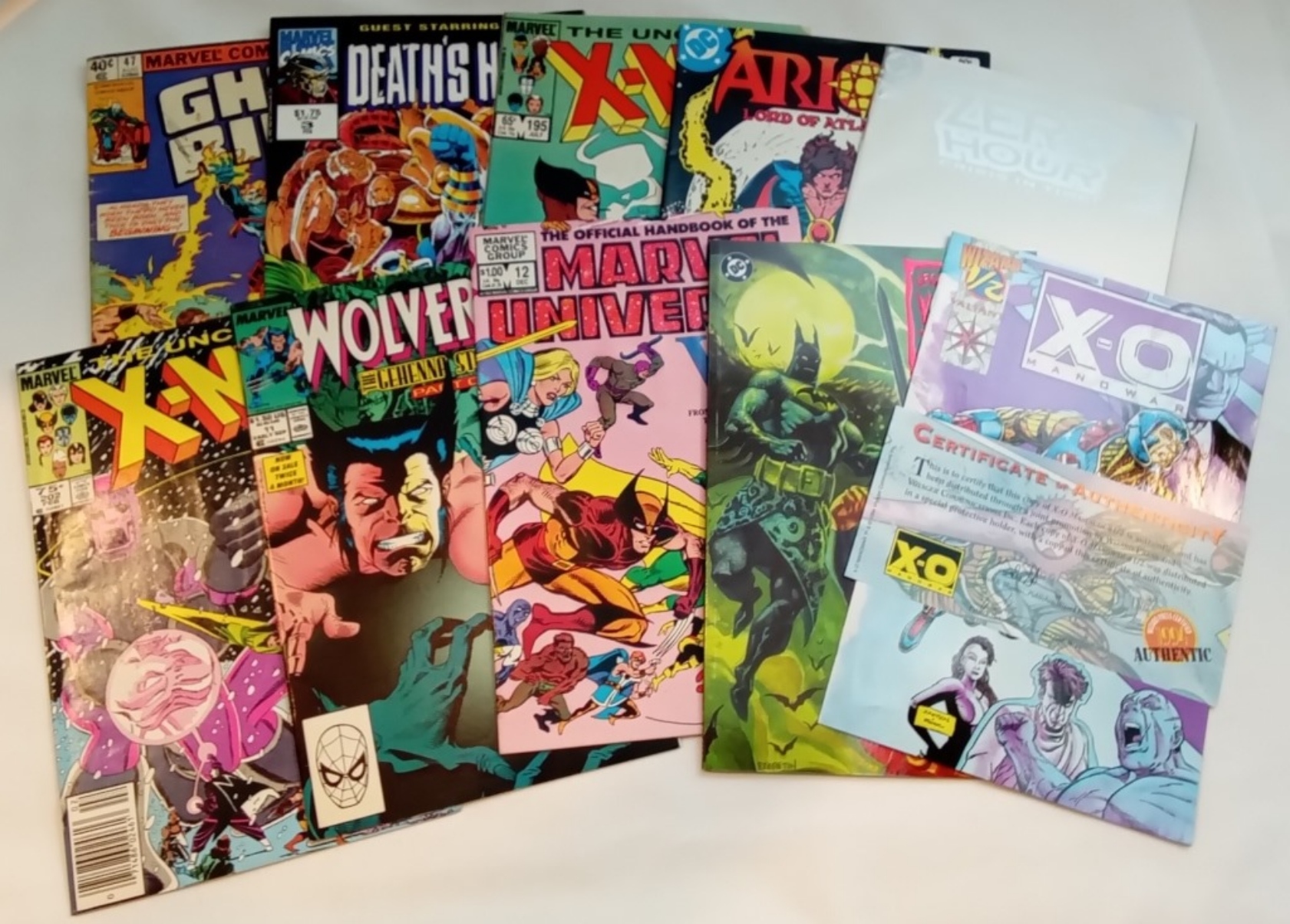 Marvel & DC Comics Bronze Age Lot, 1960s-1990s