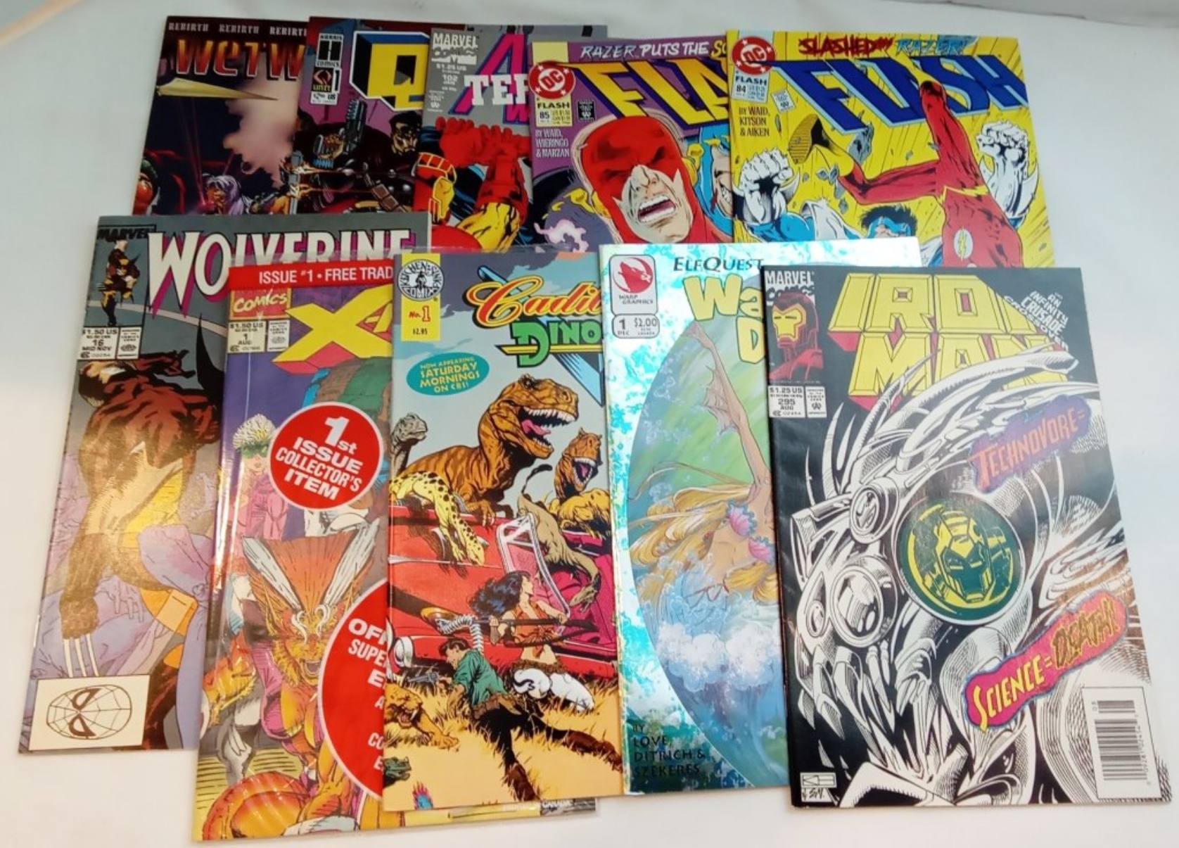Mixed Comics Collection 1980s-90s, Raw