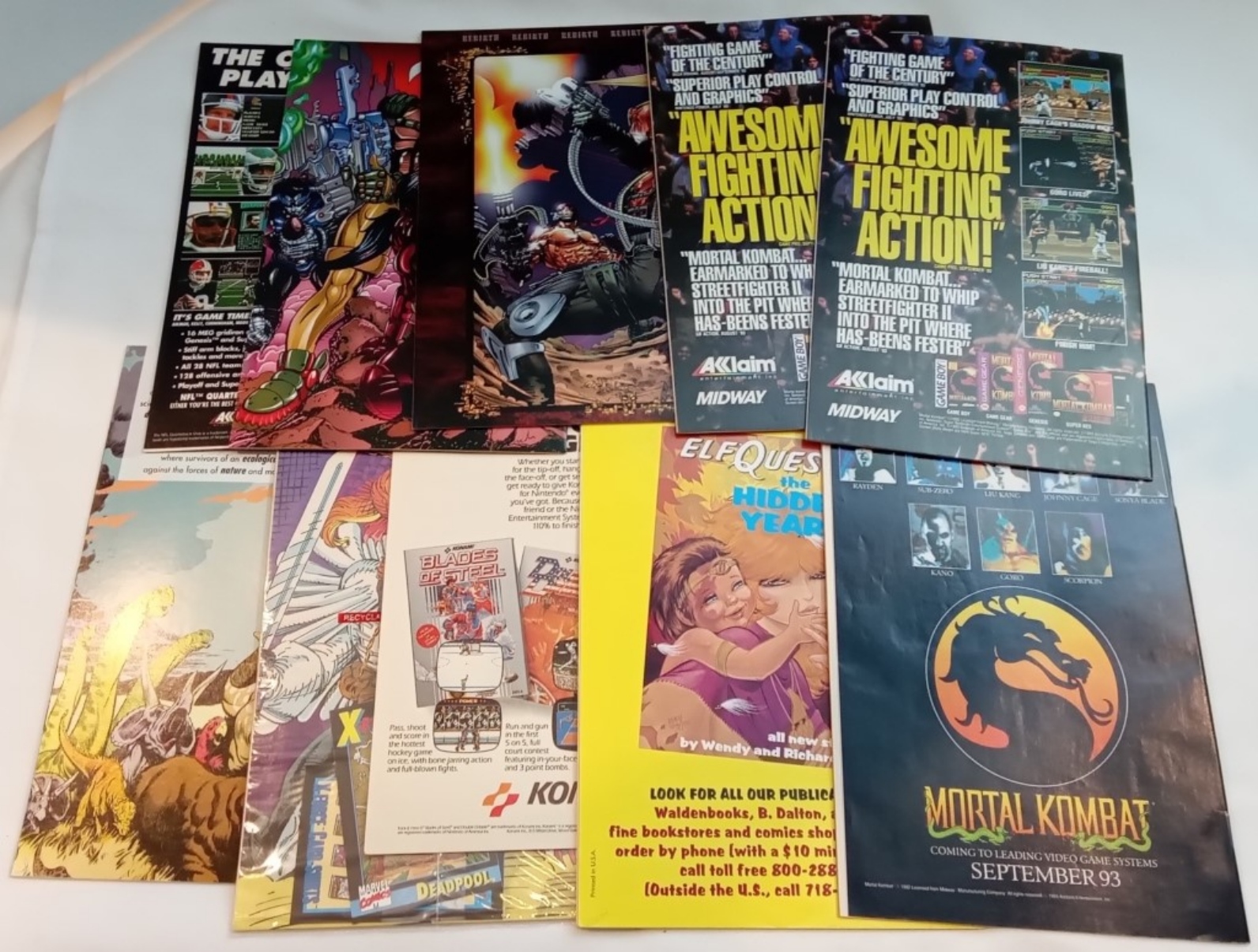 Mixed Comics Collection 1980s-90s, Raw