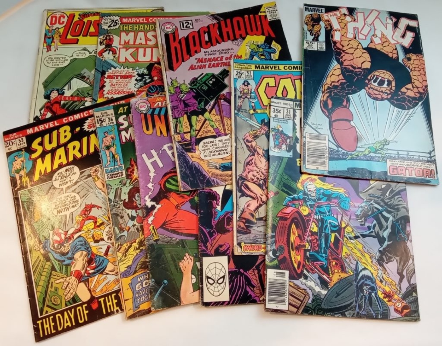 Marvel and DC Comics Collection, Silver/Bronze Age