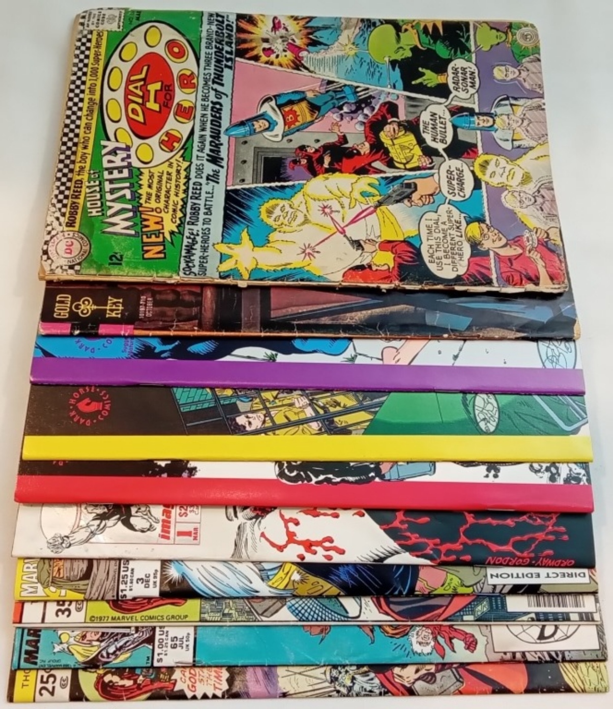 Vintage Marvel DC Gold Key Dark Horse Comic Lot
