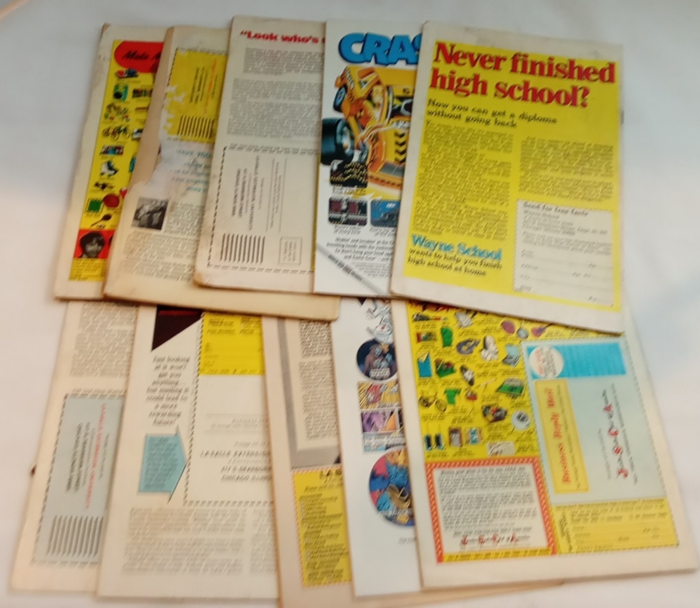 Marvel & DC Comics Lot, 1970s-80s, Raw