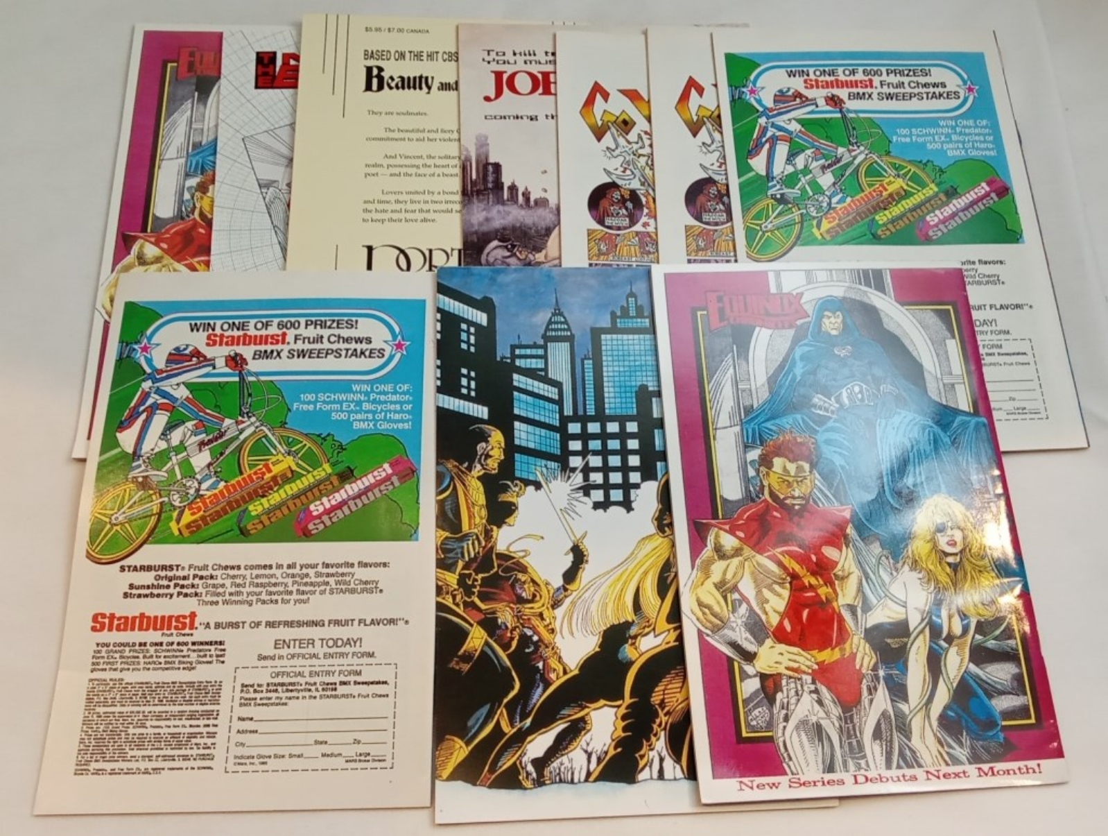 Mixed Comic Book Lot- 10 Comics Raw