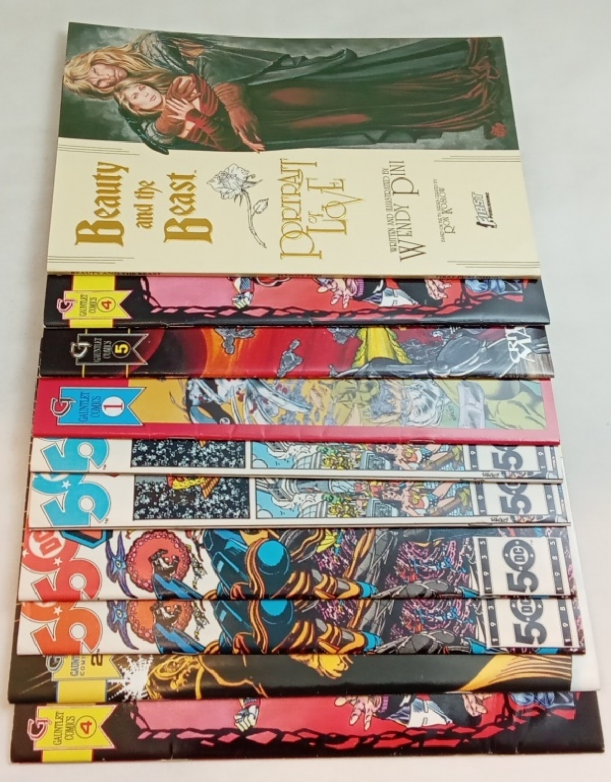 Mixed Comic Book Lot- 10 Comics Raw