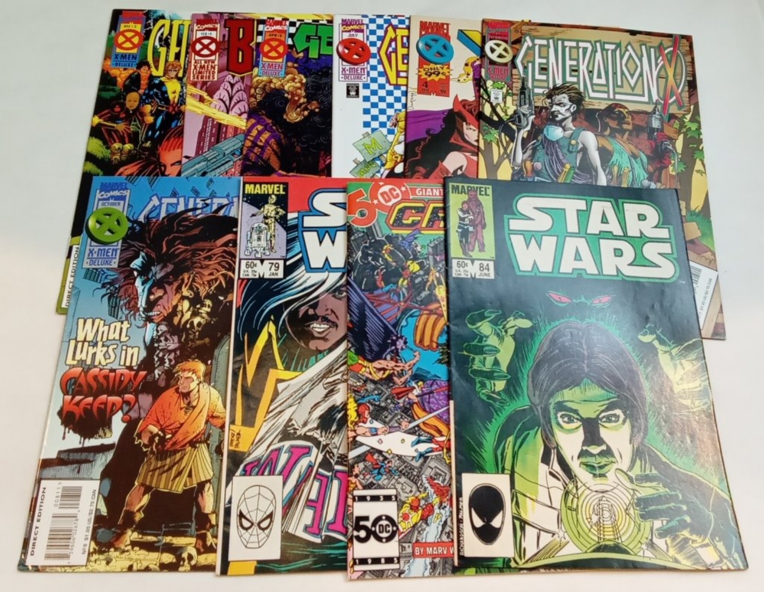Vintage Comic Book Lot, Copper Age