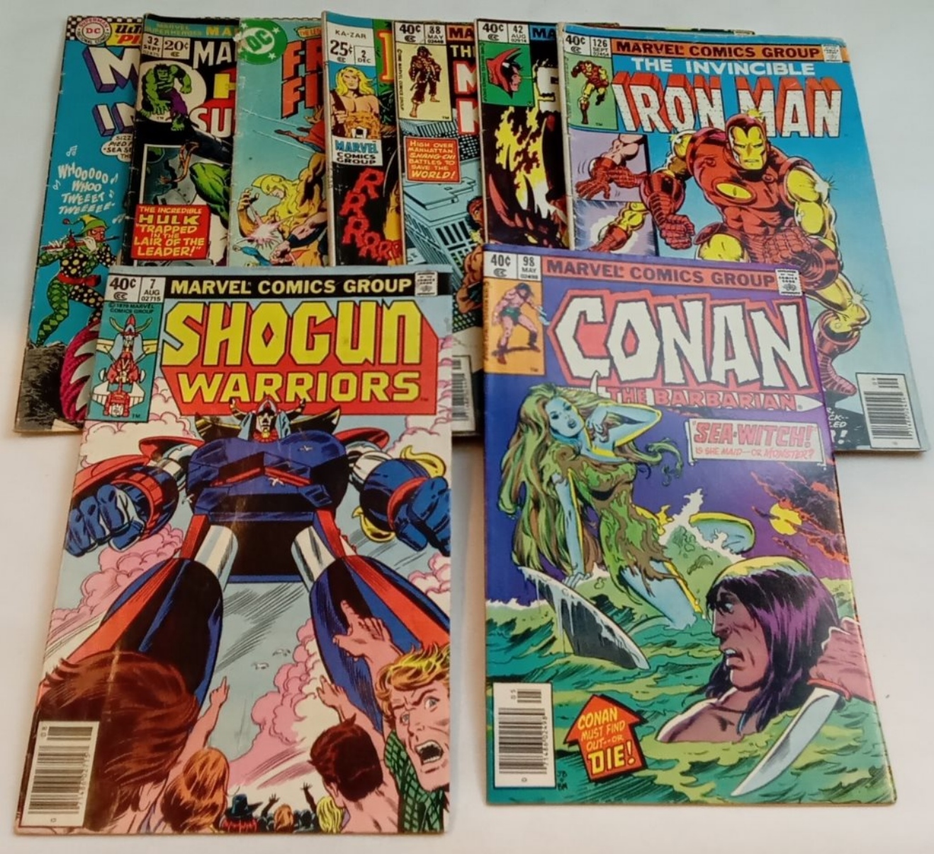 Mixed Comics Group Lot of 10 Issues, Raw