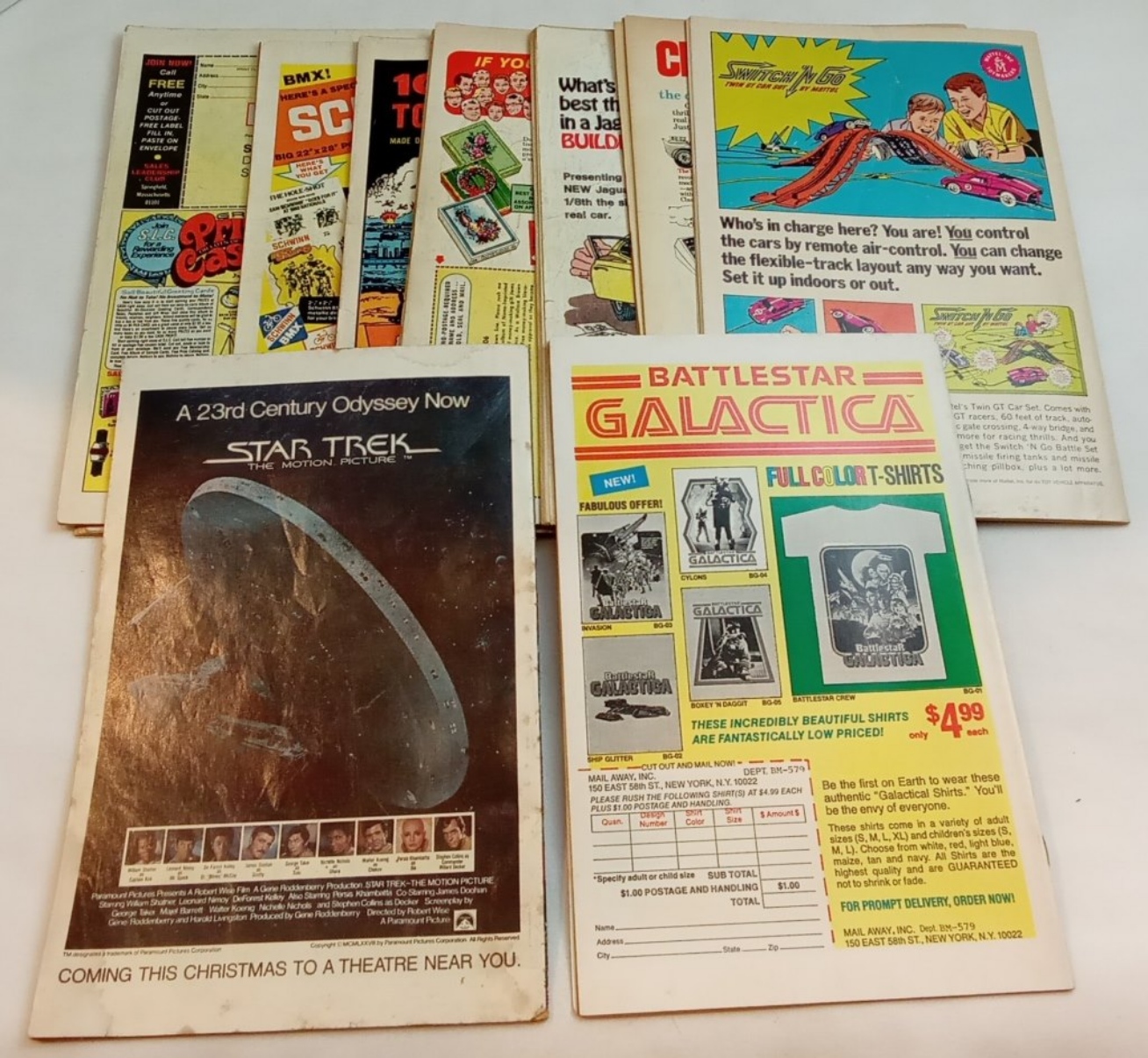 Mixed Comics Group Lot of 10 Issues, Raw
