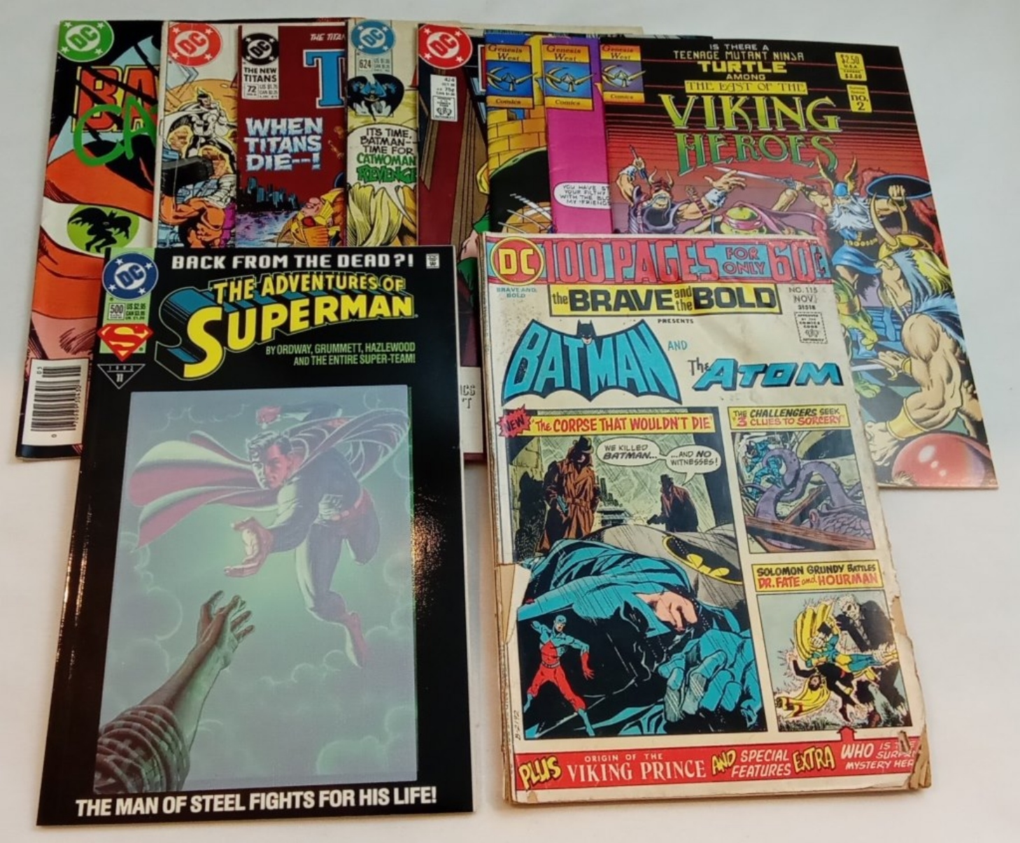 Comics Collection Lot, 1980s-1990s, Raw