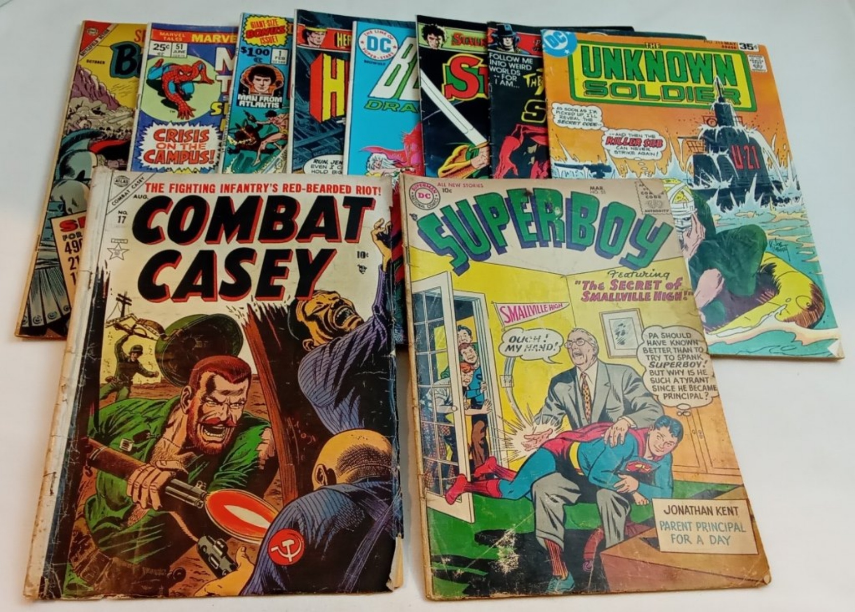 Comic Book Collection Golden/Silver Age 10-Issues