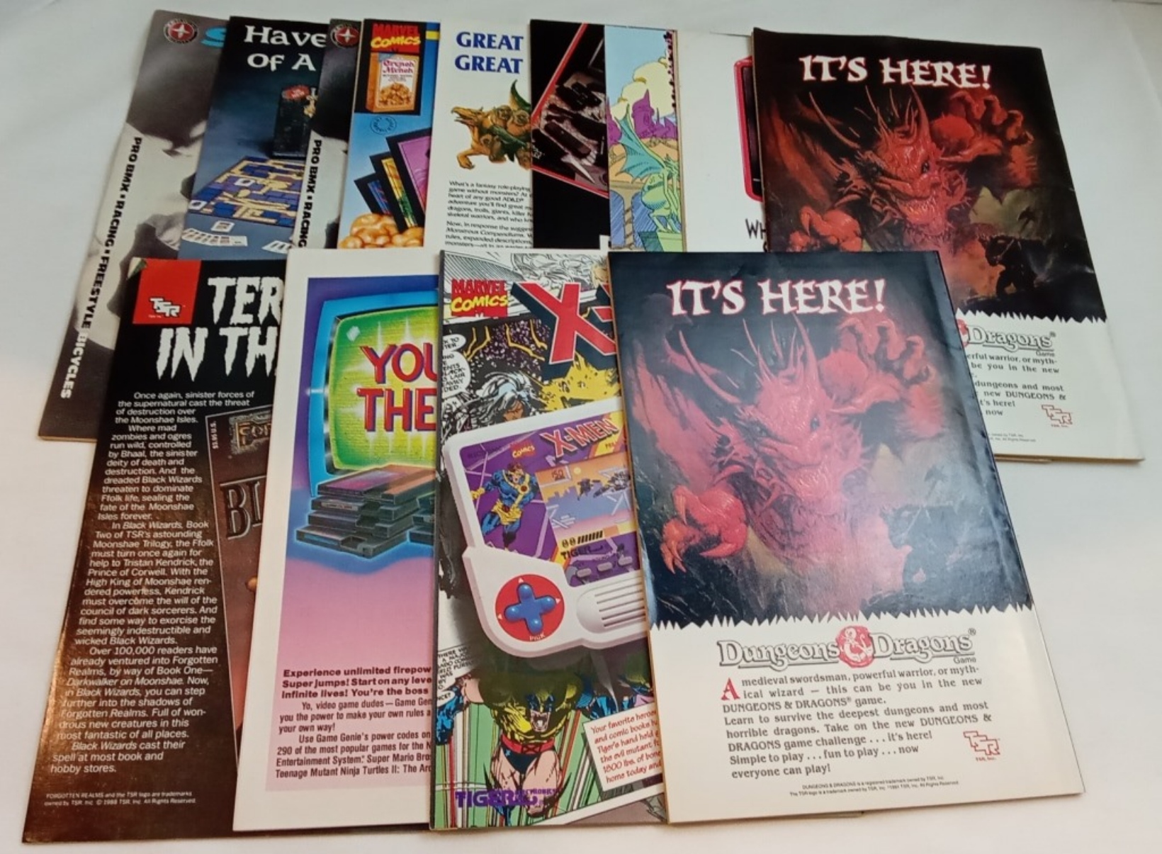 Marvel Comics Lot, 13 Issues 1980s-90s Raw