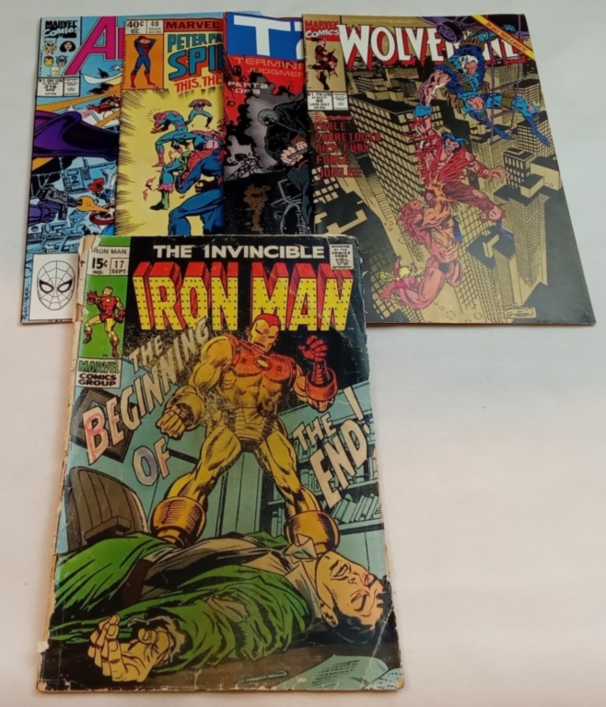 Marvel Comics Lot of 5, Raw