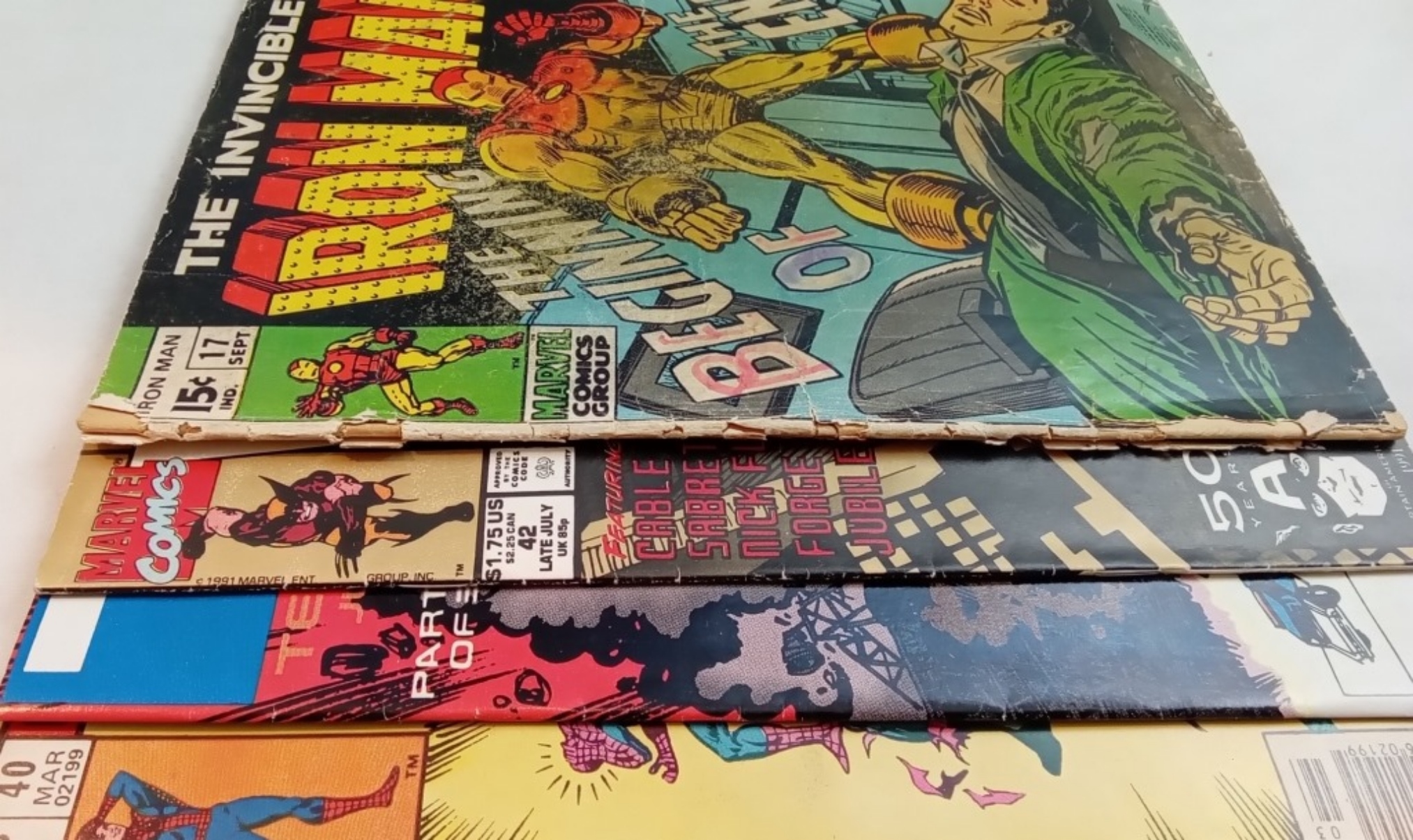 Marvel Comics Lot of 5, Raw