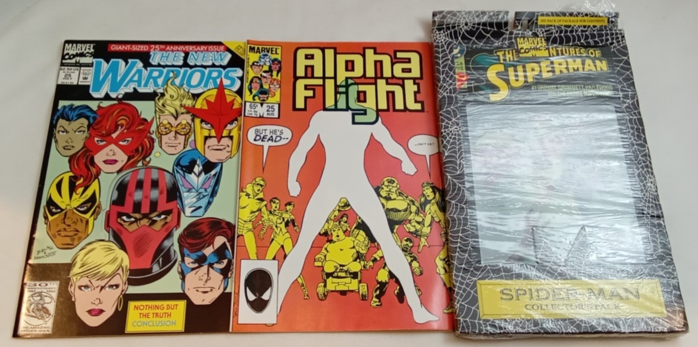 Marvel Comics Lot: New Warriors, Alpha Flight
