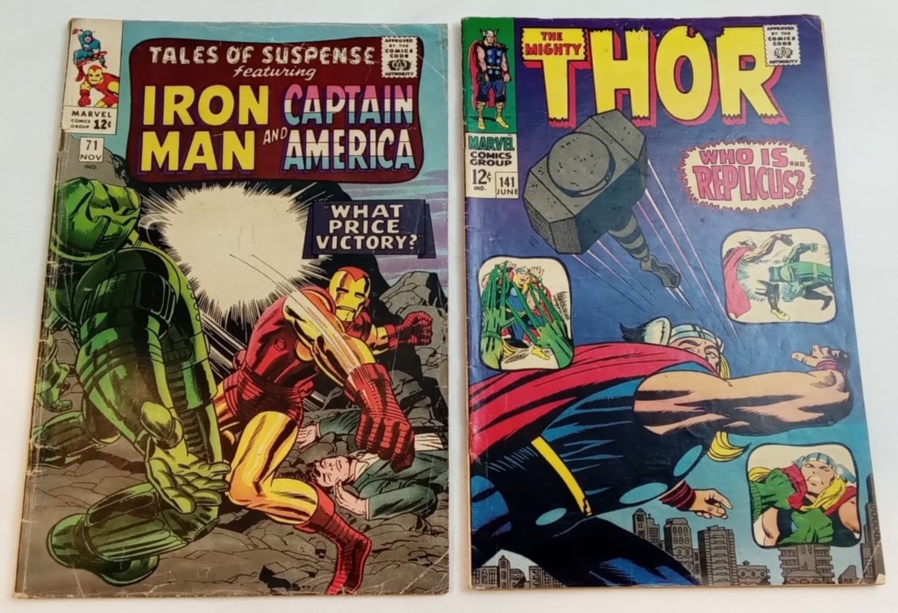 Tales of Suspense #71 & Thor #141