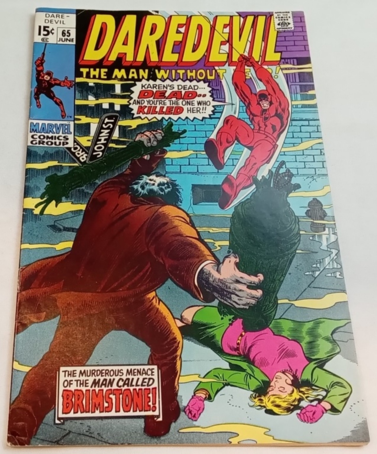 Daredevil #65 Marvel 1970