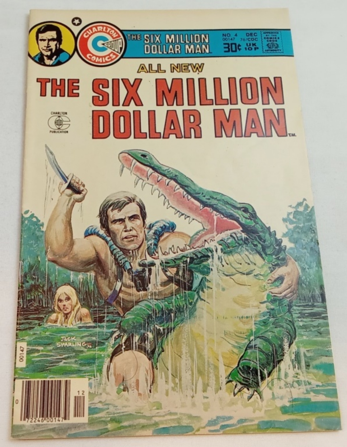 The Six Million Dollar Man #4 Dec 1976