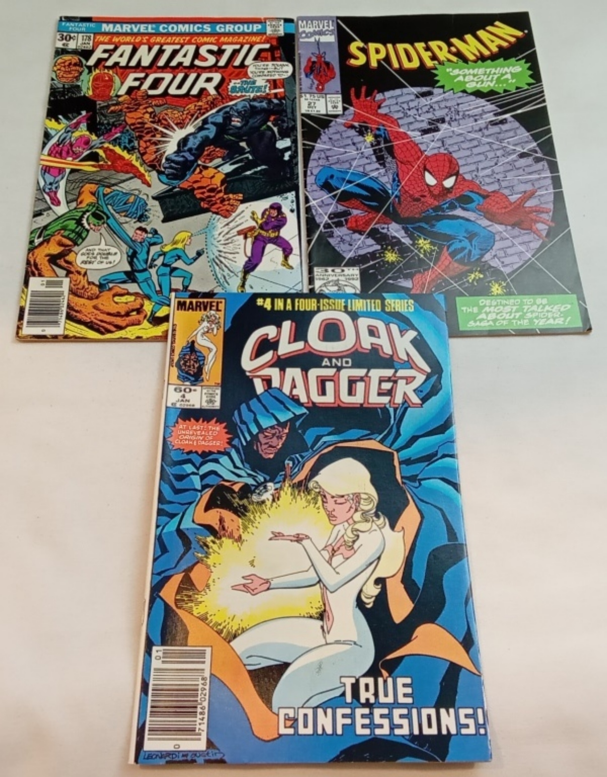 3 Marvel Comics Lot