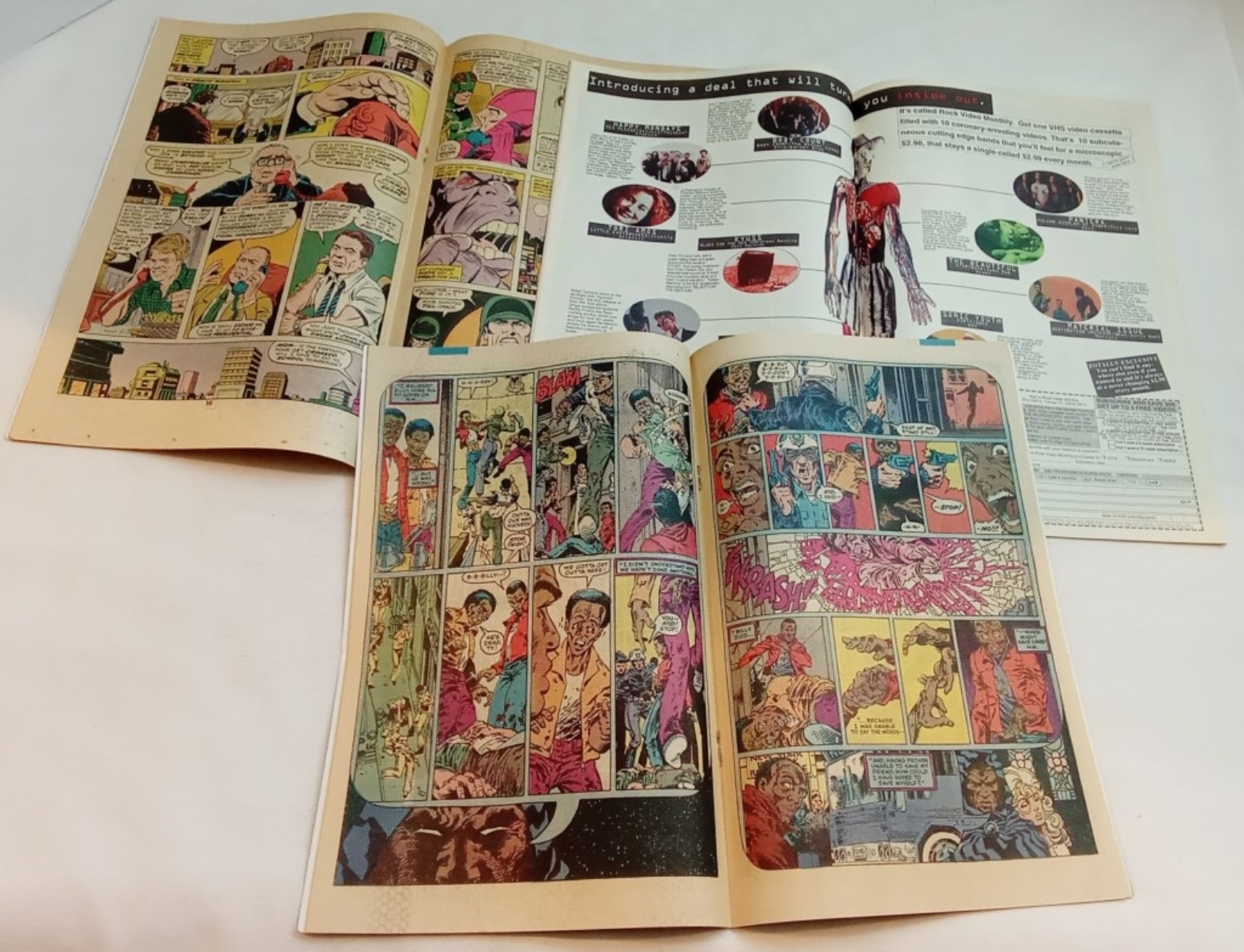 3 Marvel Comics Lot