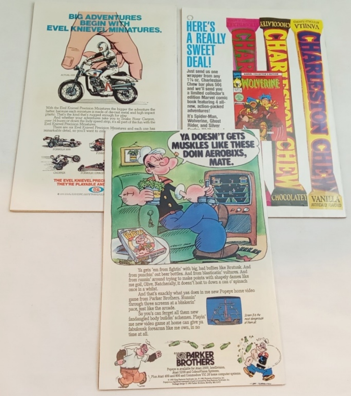 3 Marvel Comics Lot