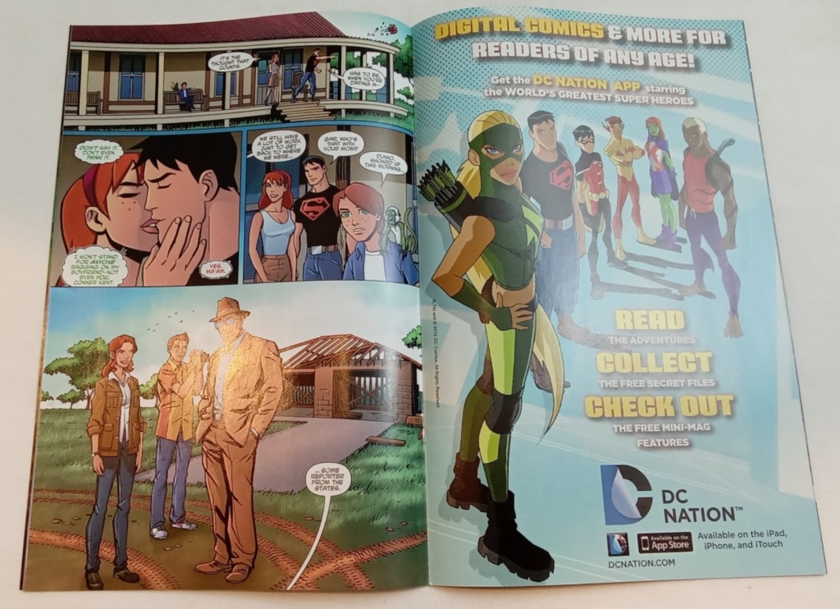 Young Justice #20, DC Nation, Raw