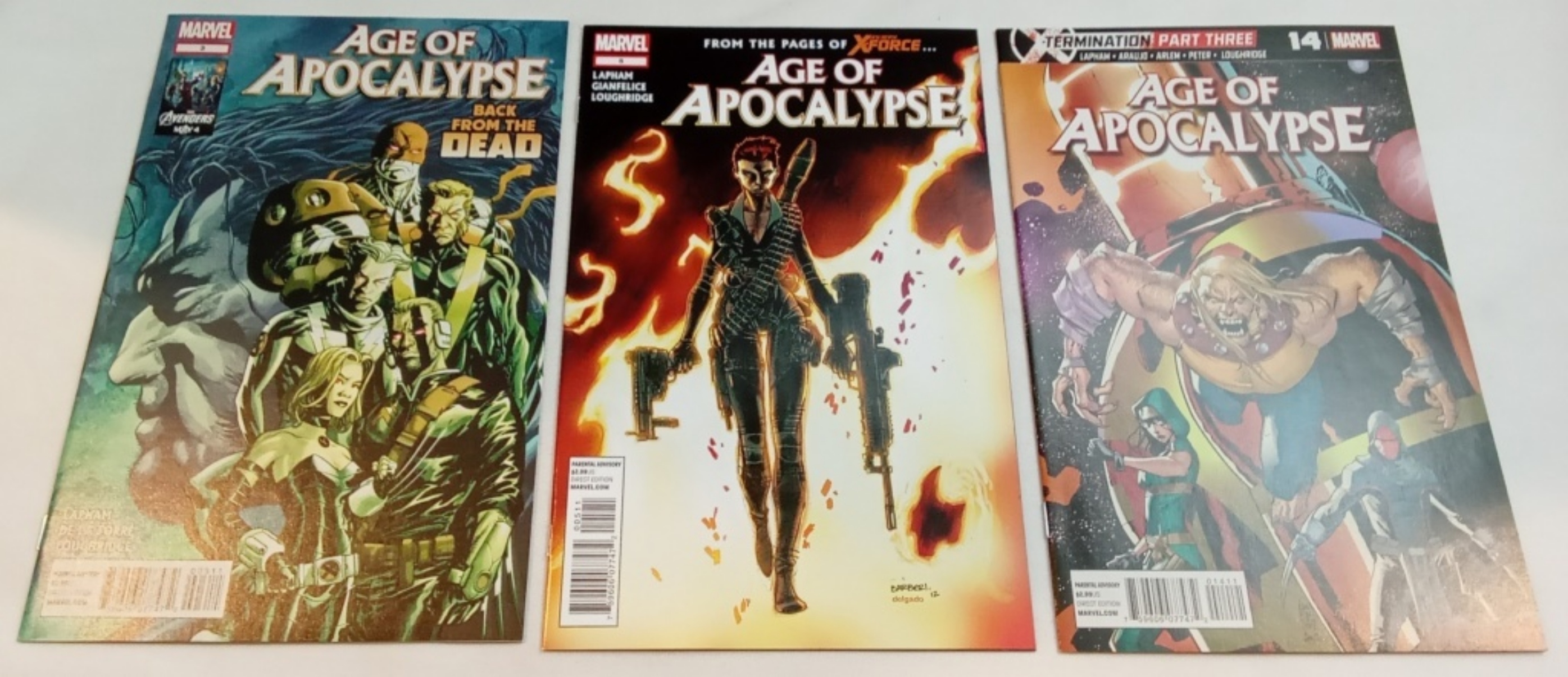 Age of Apocalypse Marvel Comics Collection, Raw